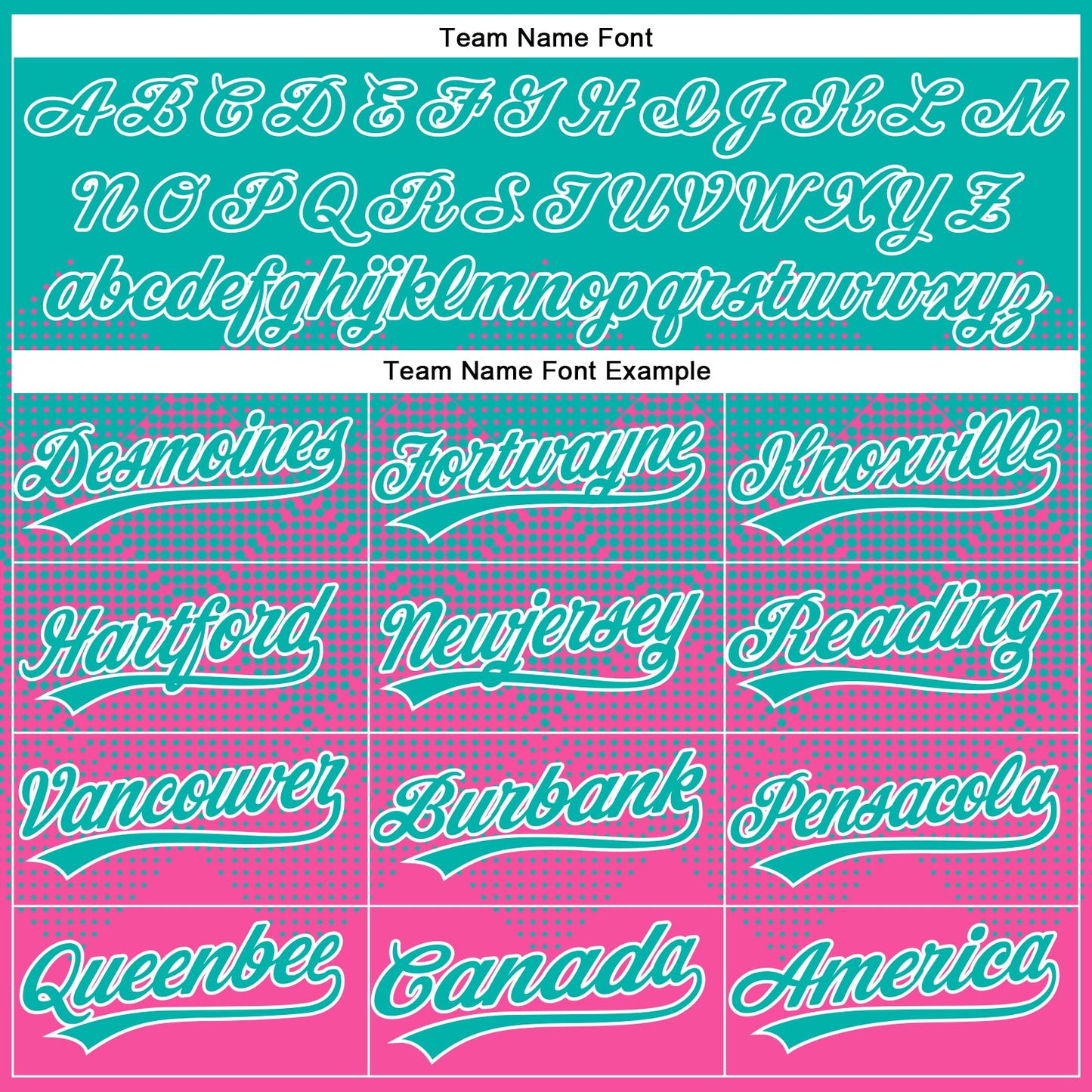 Custom Aqua Pink-White 3D Gradient Square Shape Two-Button Unisex Softball Jersey view 4