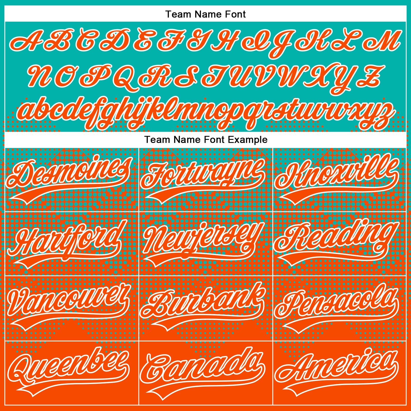 Custom Aqua Orange-White 3D Gradient Square Shape Two-Button Unisex Softball Jersey view 4