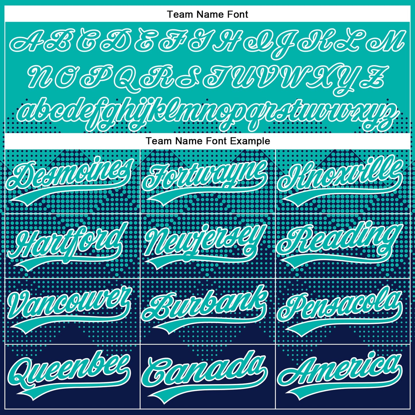 Custom Aqua Navy-White 3D Gradient Square Shape Two-Button Unisex Softball Jersey view 4