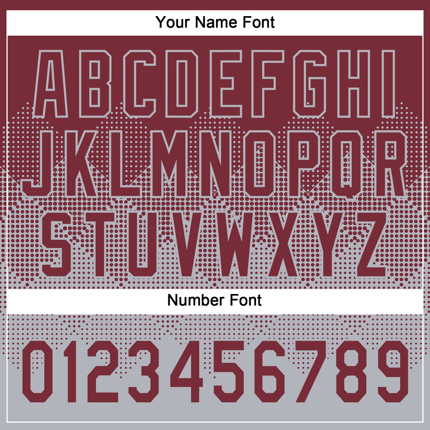Custom Burgundy Gray 3D Gradient Square Shape Two-Button Unisex Softball Jersey view 5