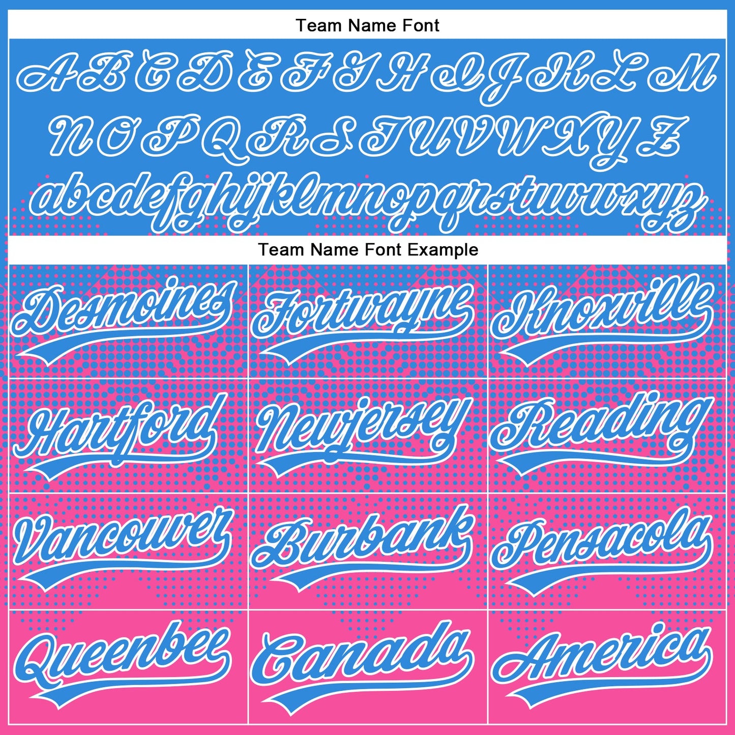 Custom Electric Blue Pink-White 3D Gradient Square Shape Two-Button Unisex Softball Jersey view 4
