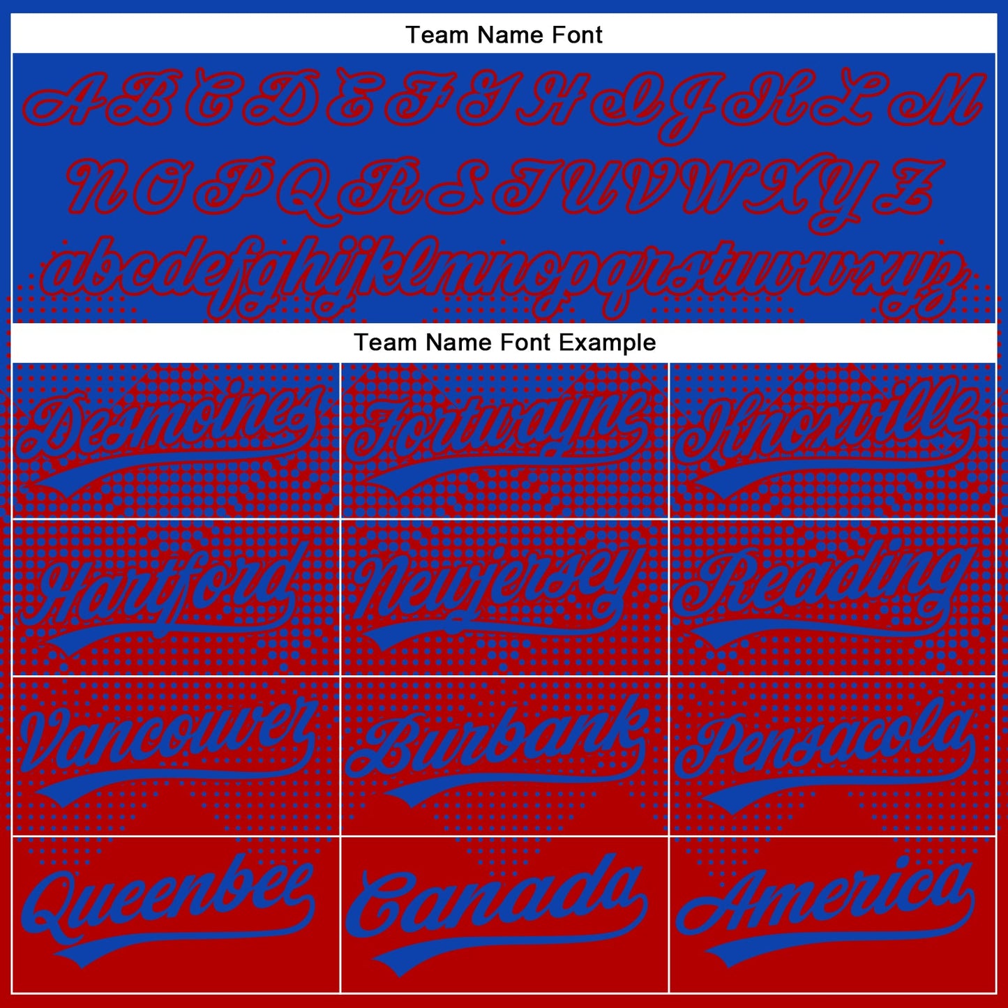 Custom Thunder Blue Red 3D Gradient Square Shape Two-Button Unisex Softball Jersey view 4