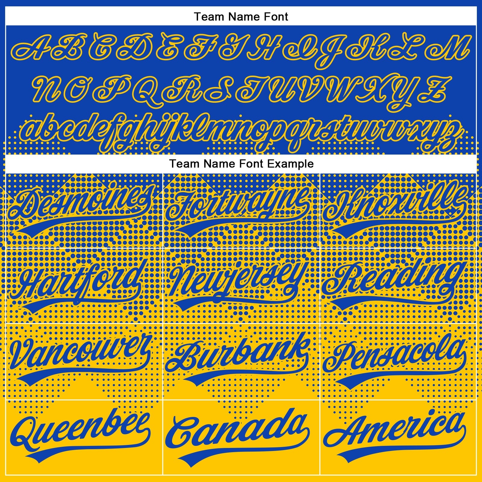 Custom Thunder Blue Yellow 3D Gradient Square Shape Two-Button Unisex Softball Jersey view 4