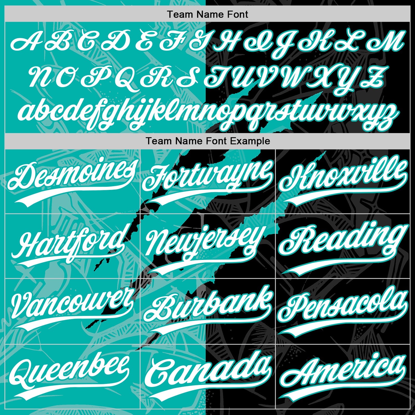 Custom Graffiti Pattern White Black-Aqua 3D Scratch Two-Button Unisex Softball Jersey view 4