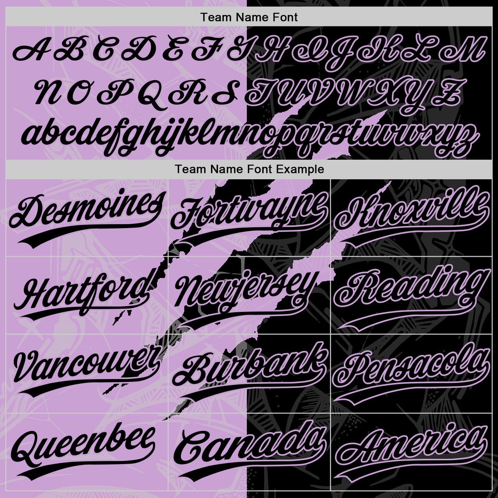 Custom Graffiti Pattern Black-Light Purple 3D Scratch Two-Button Unisex Softball Jersey view 4
