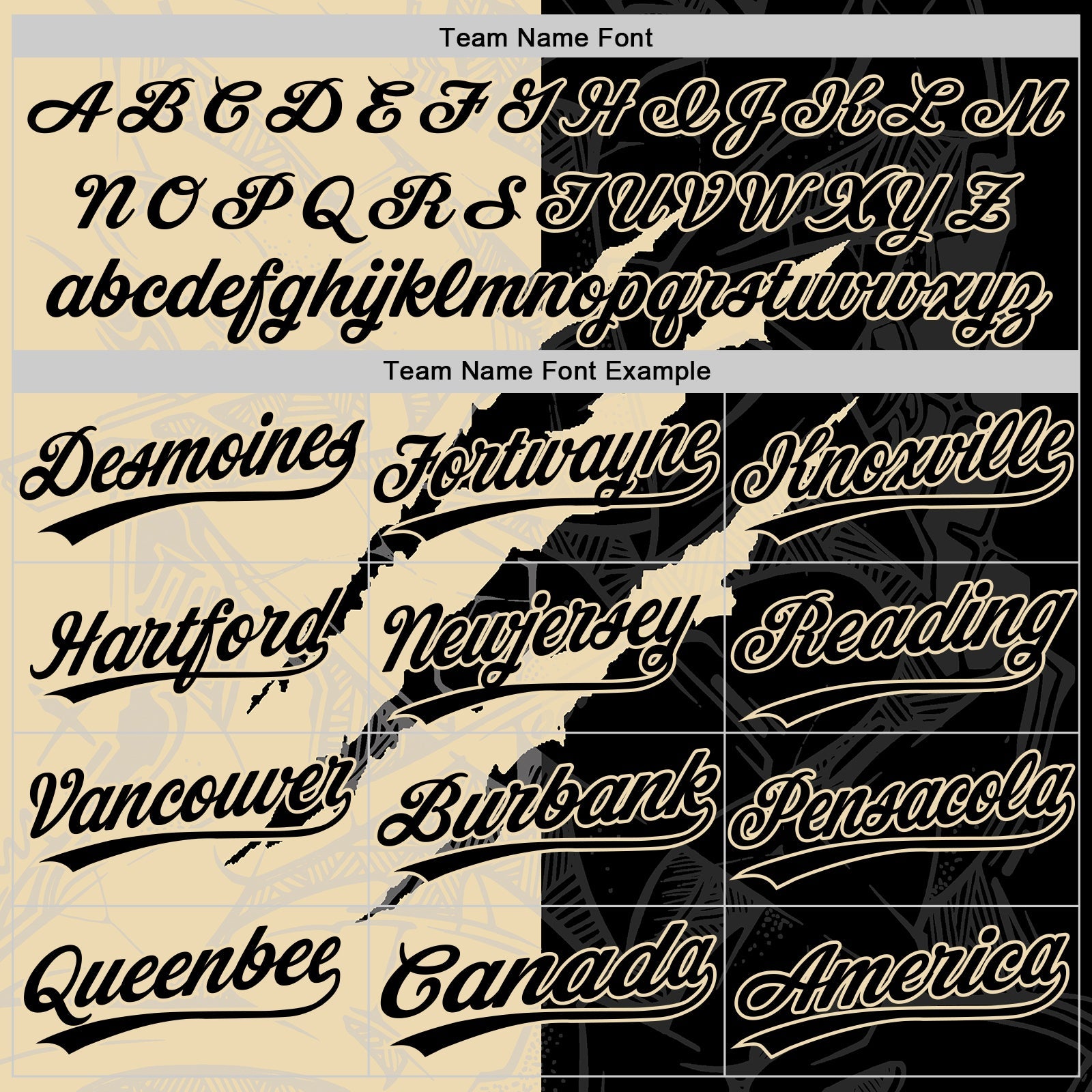 Custom Graffiti Pattern Black-Cream 3D Scratch Two-Button Unisex Softball Jersey view 4