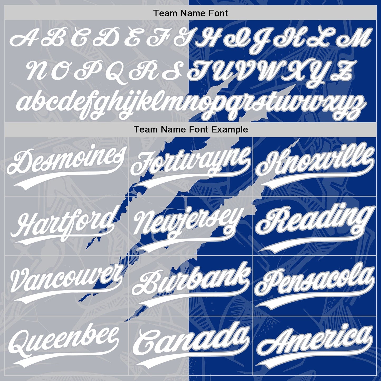 Custom Graffiti Pattern White Royal-Gray 3D Scratch Two-Button Unisex Softball Jersey view 4