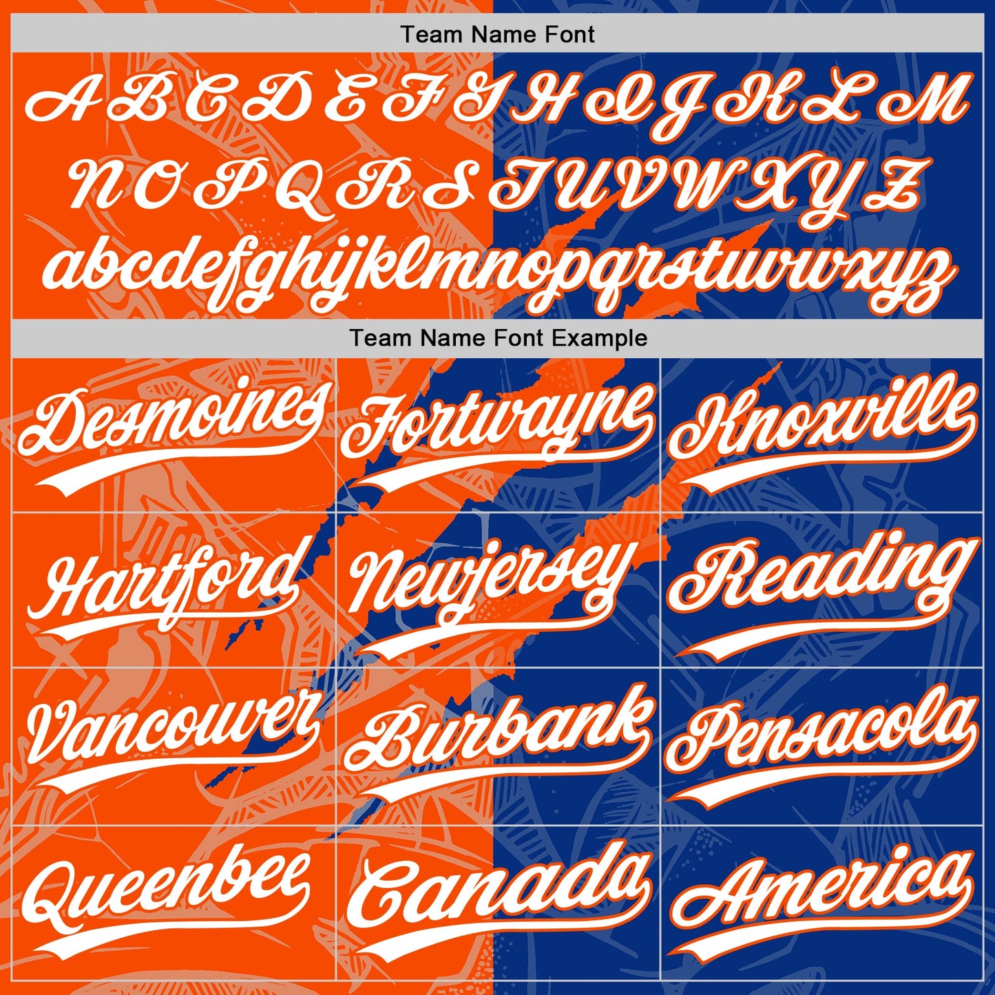 Custom Graffiti Pattern White Royal-Orange 3D Scratch Two-Button Unisex Softball Jersey view 4