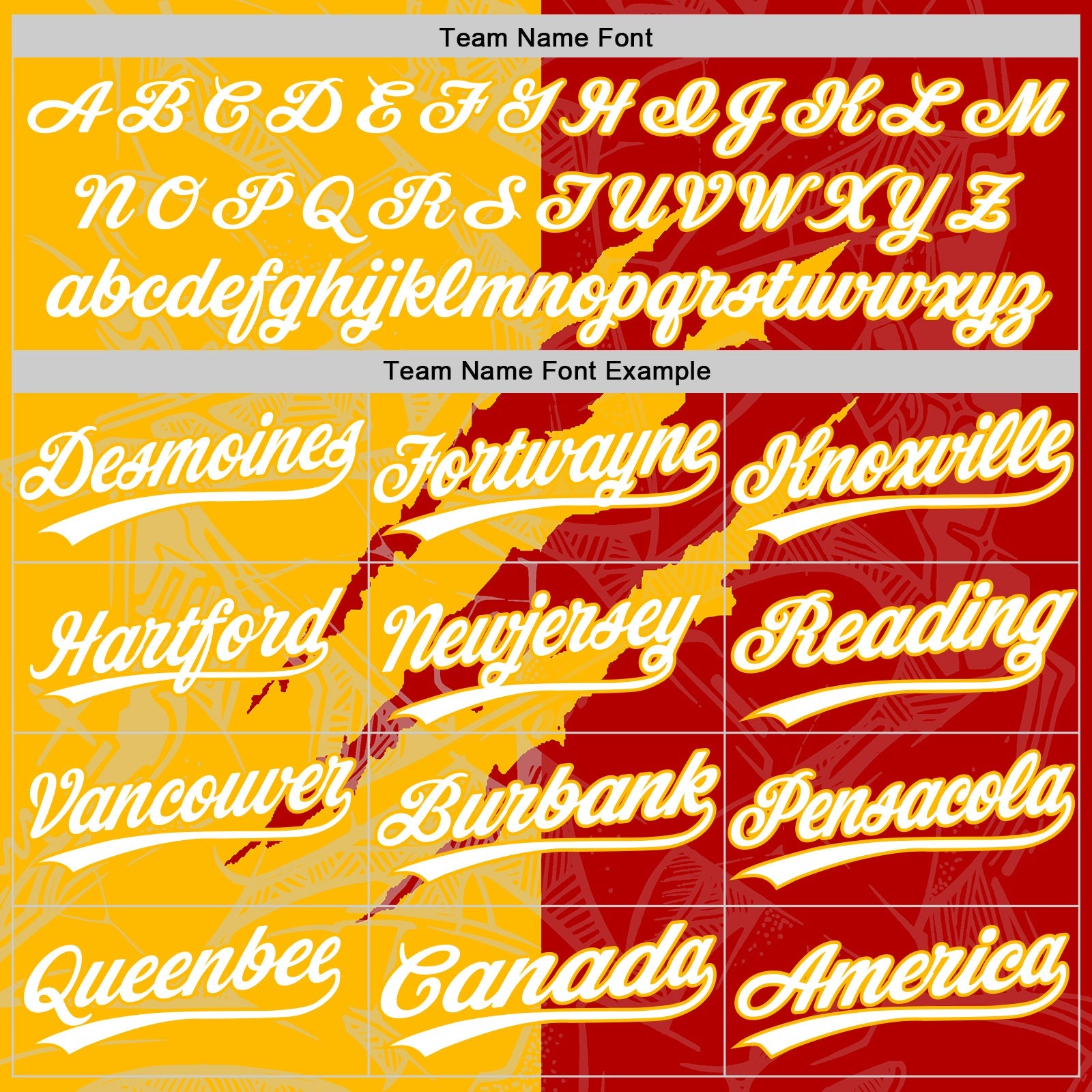 Custom Graffiti Pattern White Red-Gold 3D Scratch Two-Button Unisex Softball Jersey view 4