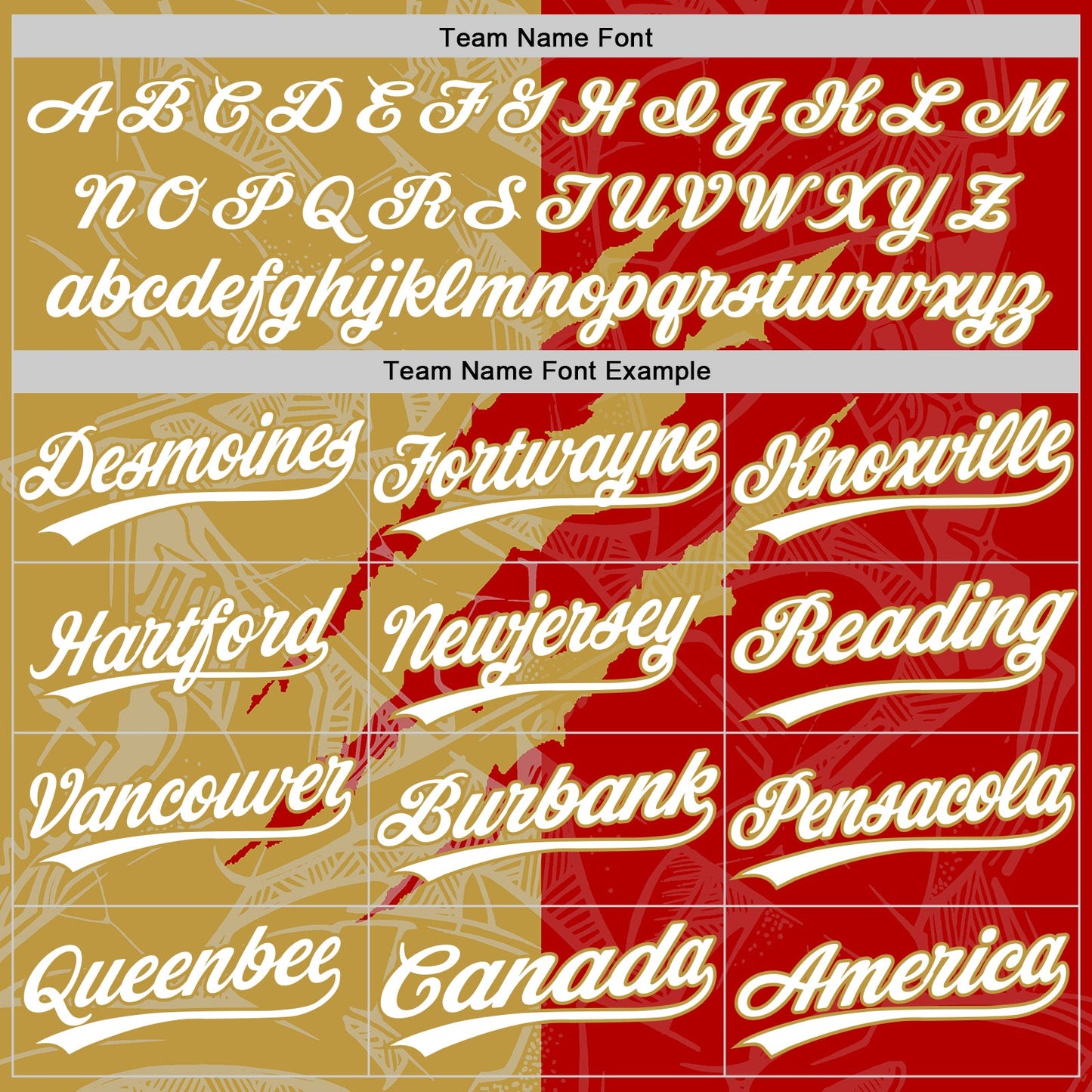 Custom Graffiti Pattern White Red-Old Gold 3D Scratch Two-Button Unisex Softball Jersey view 4