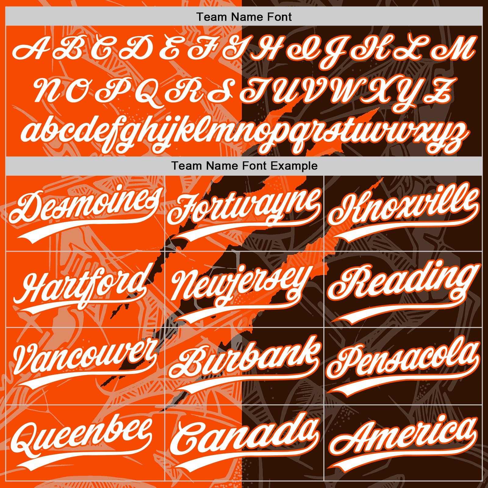 Custom Graffiti Pattern White Brown-Orange 3D Scratch Two-Button Unisex Softball Jersey view 4