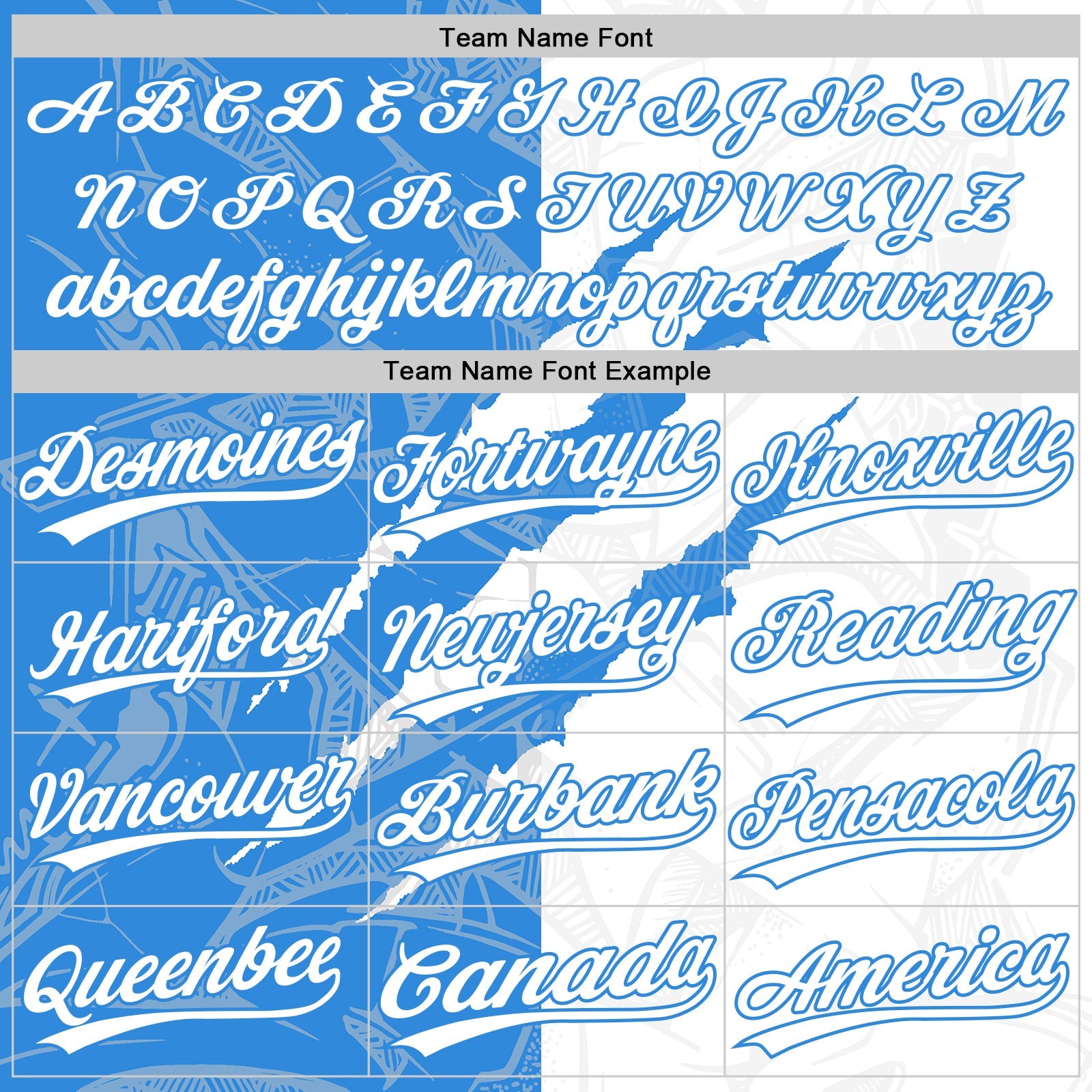 Custom Graffiti Pattern White-Electric Blue 3D Scratch Two-Button Unisex Softball Jersey view 4