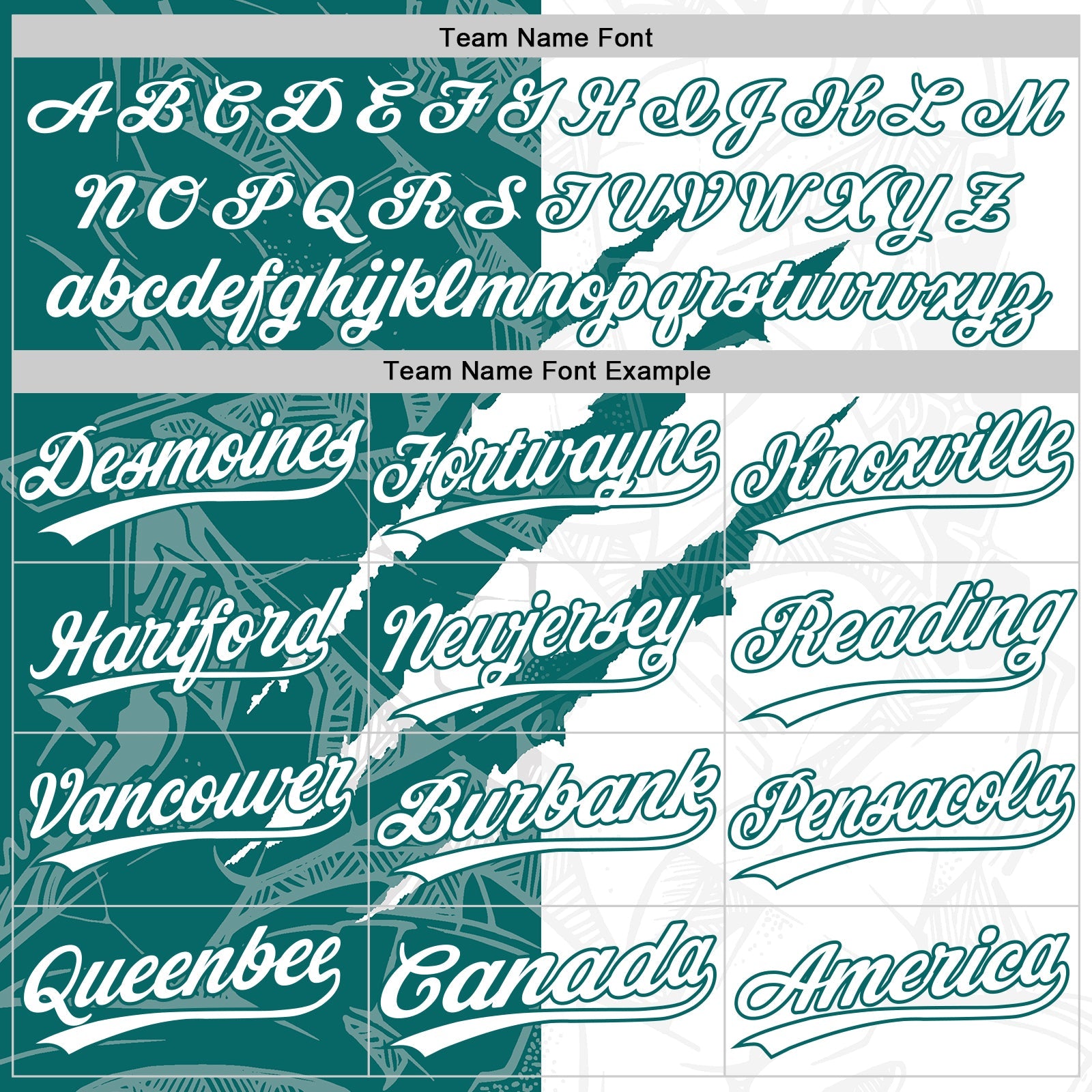 Custom Graffiti Pattern White-Teal 3D Scratch Two-Button Unisex Softball Jersey view 4