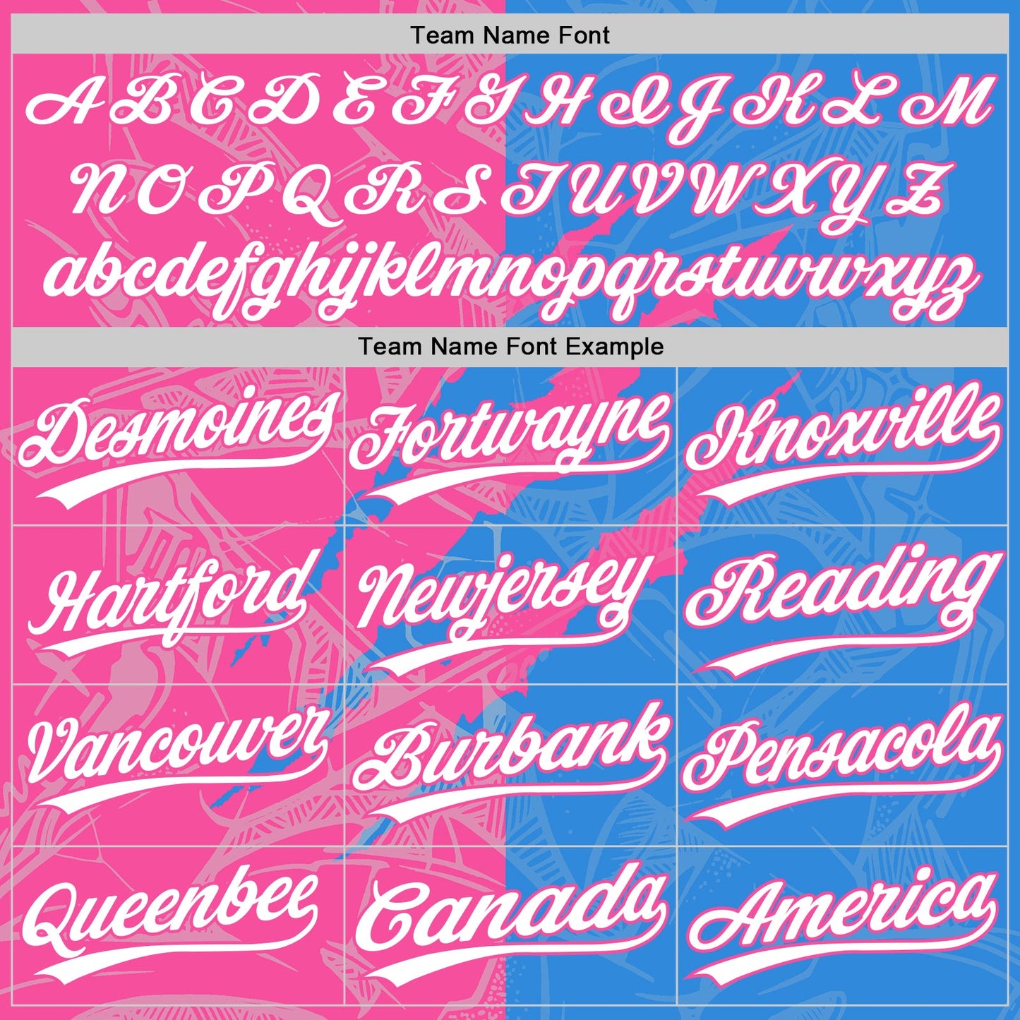 Custom Graffiti Pattern White Electric Blue-Pink 3D Scratch Two-Button Unisex Softball Jersey view 4