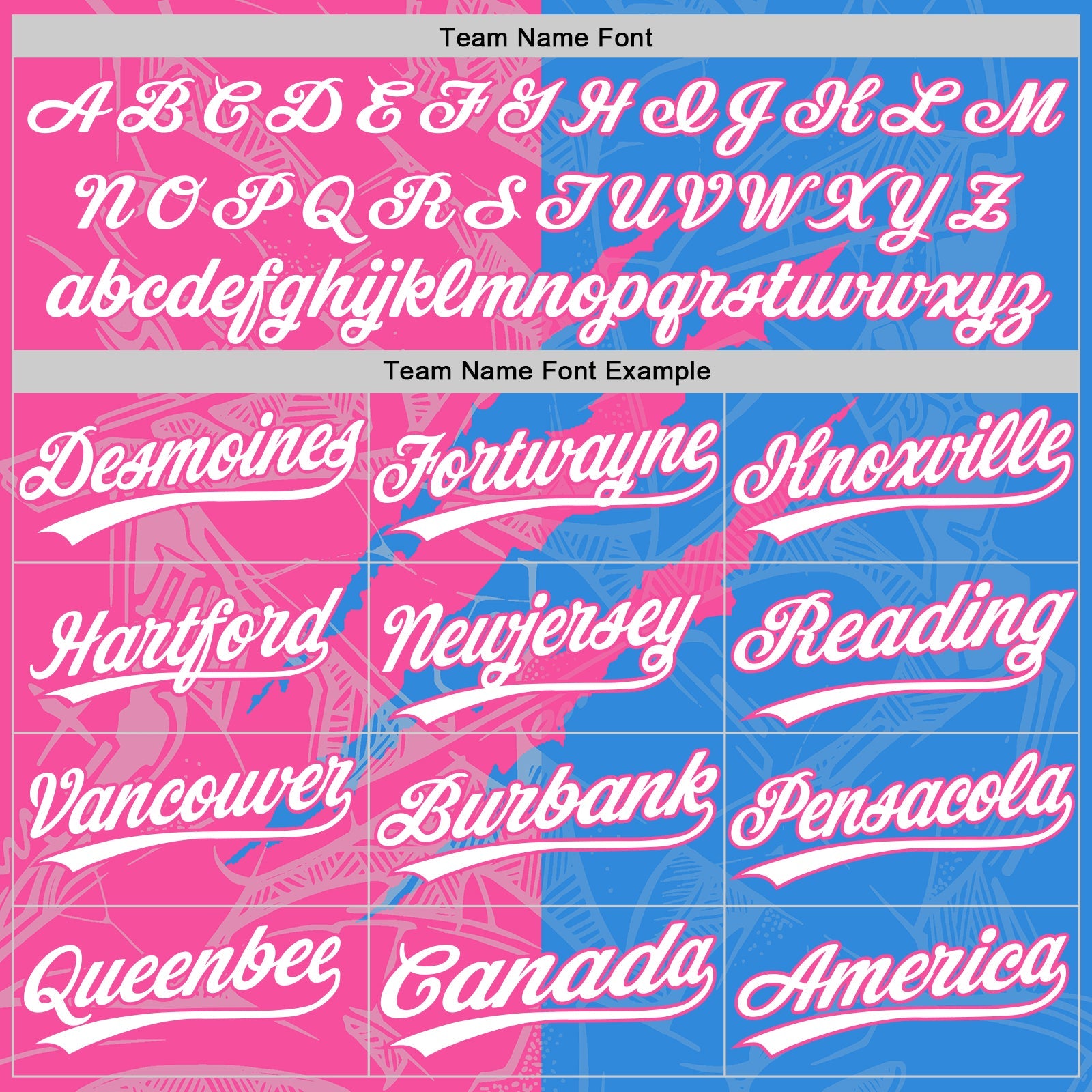 Custom Graffiti Pattern White Electric Blue-Pink 3D Scratch Two-Button Unisex Softball Jersey view 4