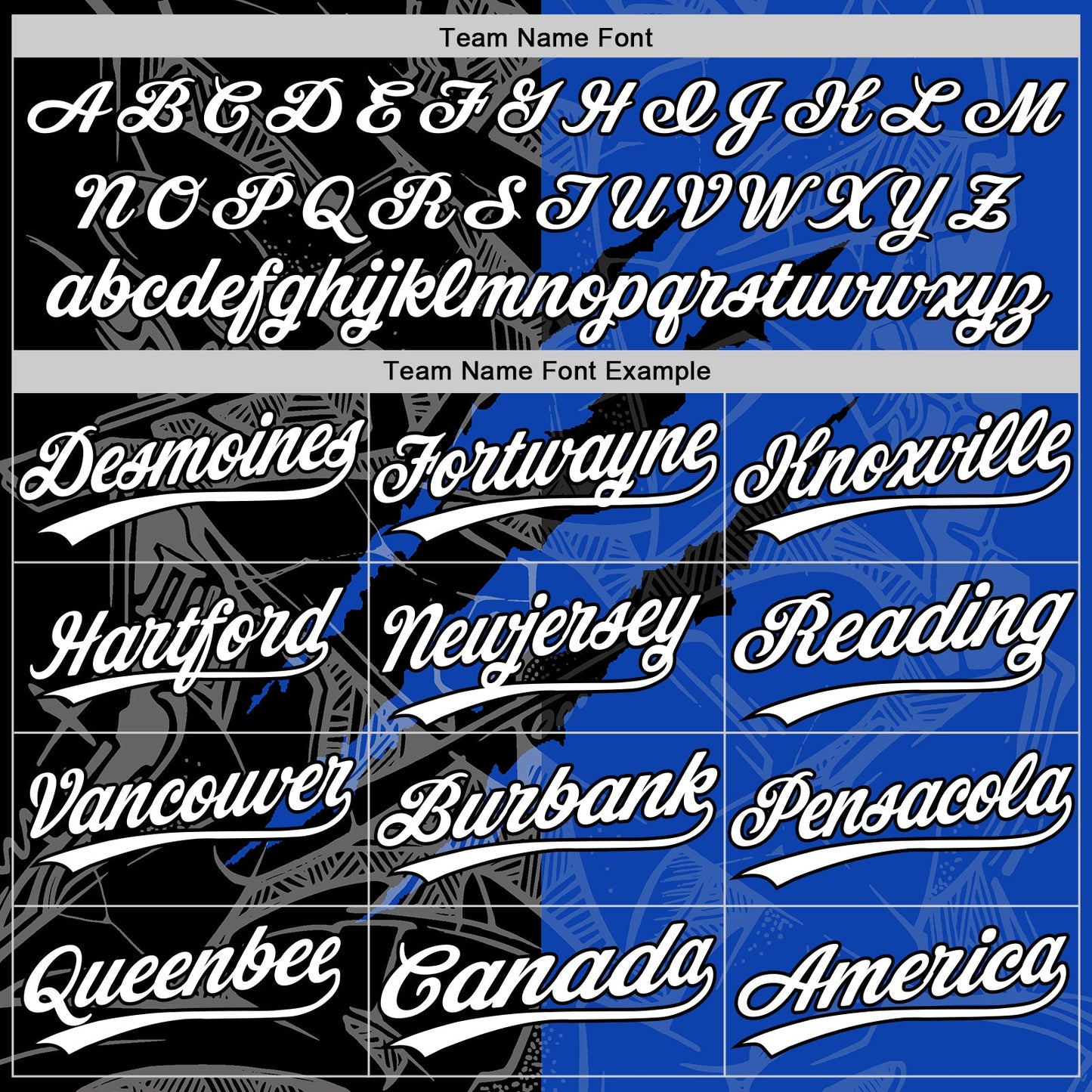 Custom Graffiti Pattern White Thunder Blue-Black 3D Scratch Two-Button Unisex Softball Jersey view 4