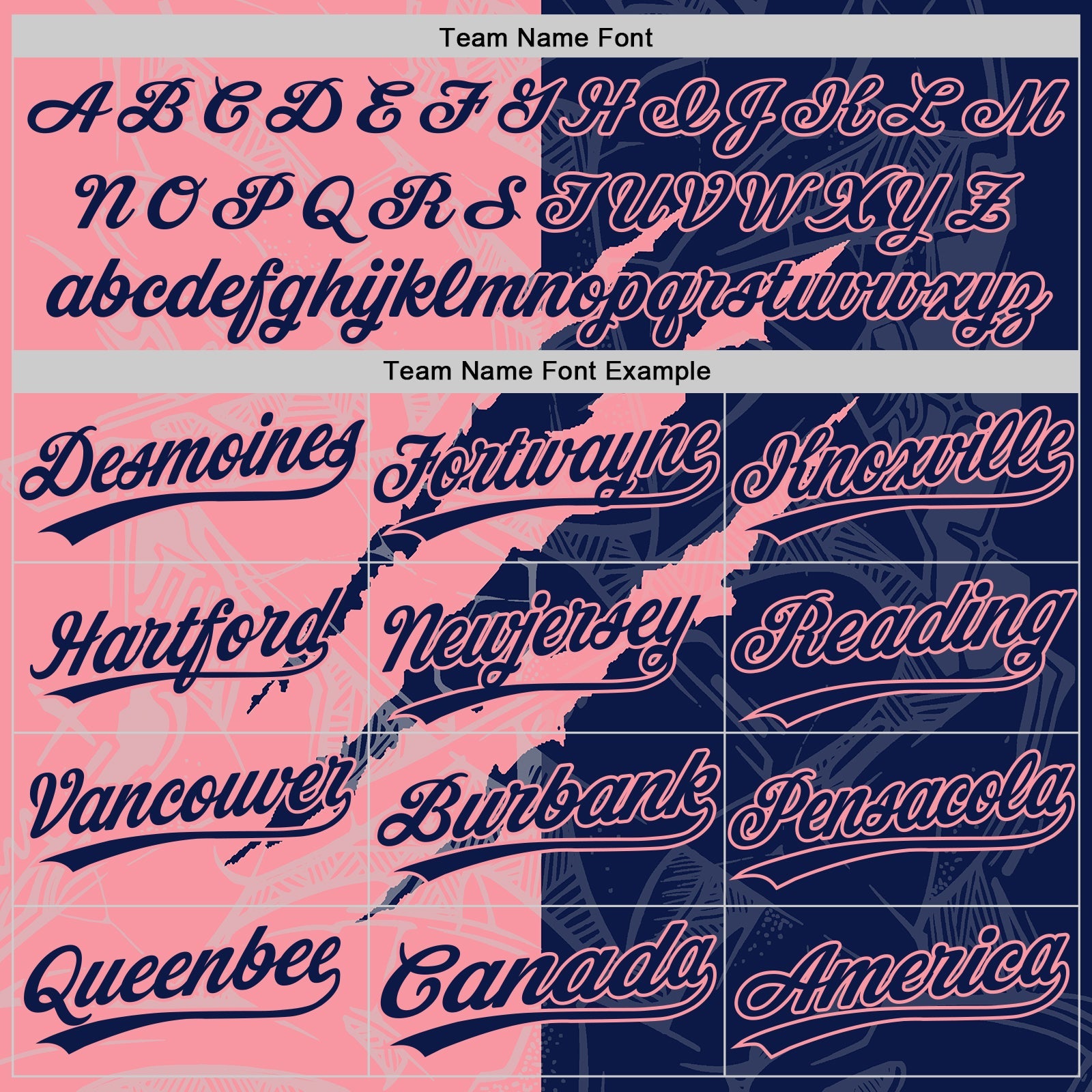 Custom Graffiti Pattern Navy-Medium Pink 3D Scratch Two-Button Unisex Softball Jersey view 4