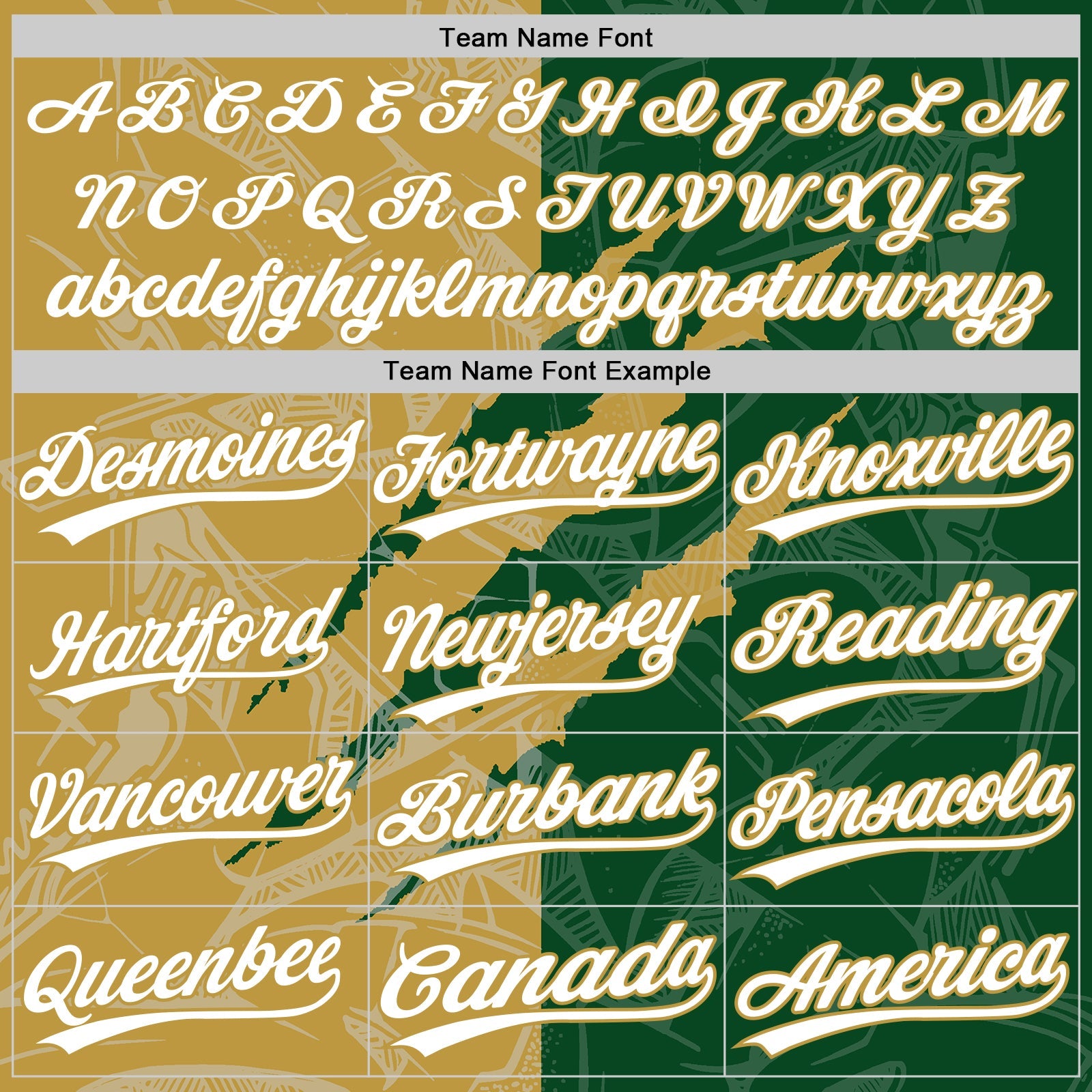 Custom Graffiti Pattern White Green-Old Gold 3D Scratch Two-Button Unisex Softball Jersey view 4
