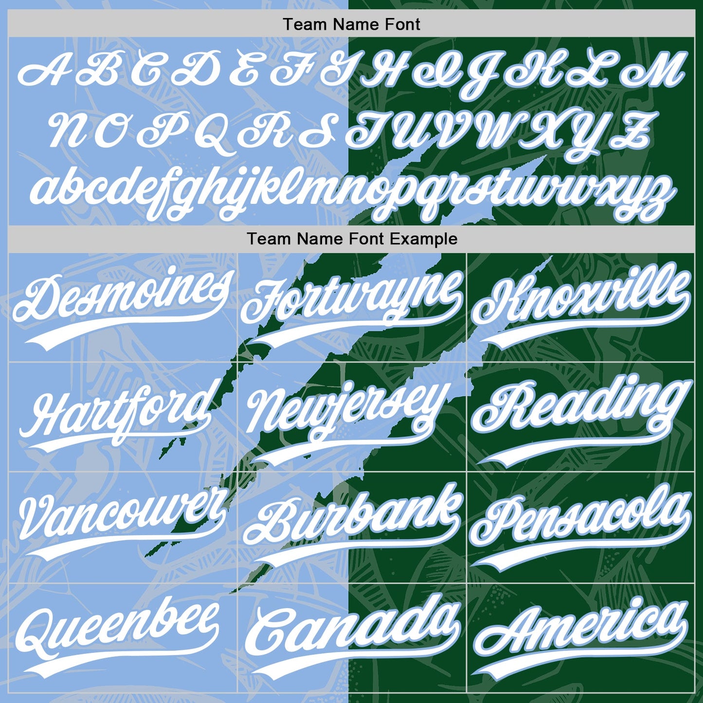 Custom Graffiti Pattern White Kelly Green-Light Blue 3D Scratch Two-Button Unisex Softball Jersey view 4