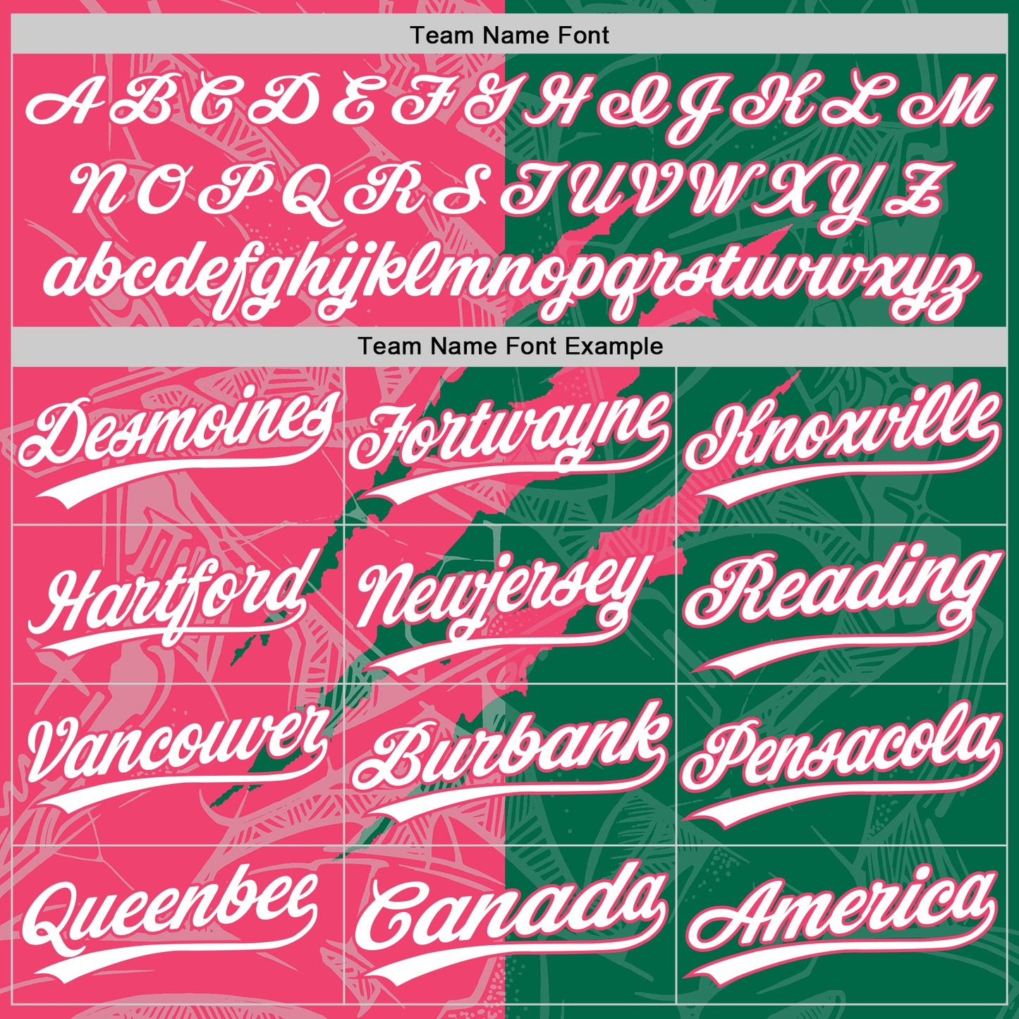 Custom Graffiti Pattern White Kelly Green-Neon Pink 3D Scratch Two-Button Unisex Softball Jersey view 4