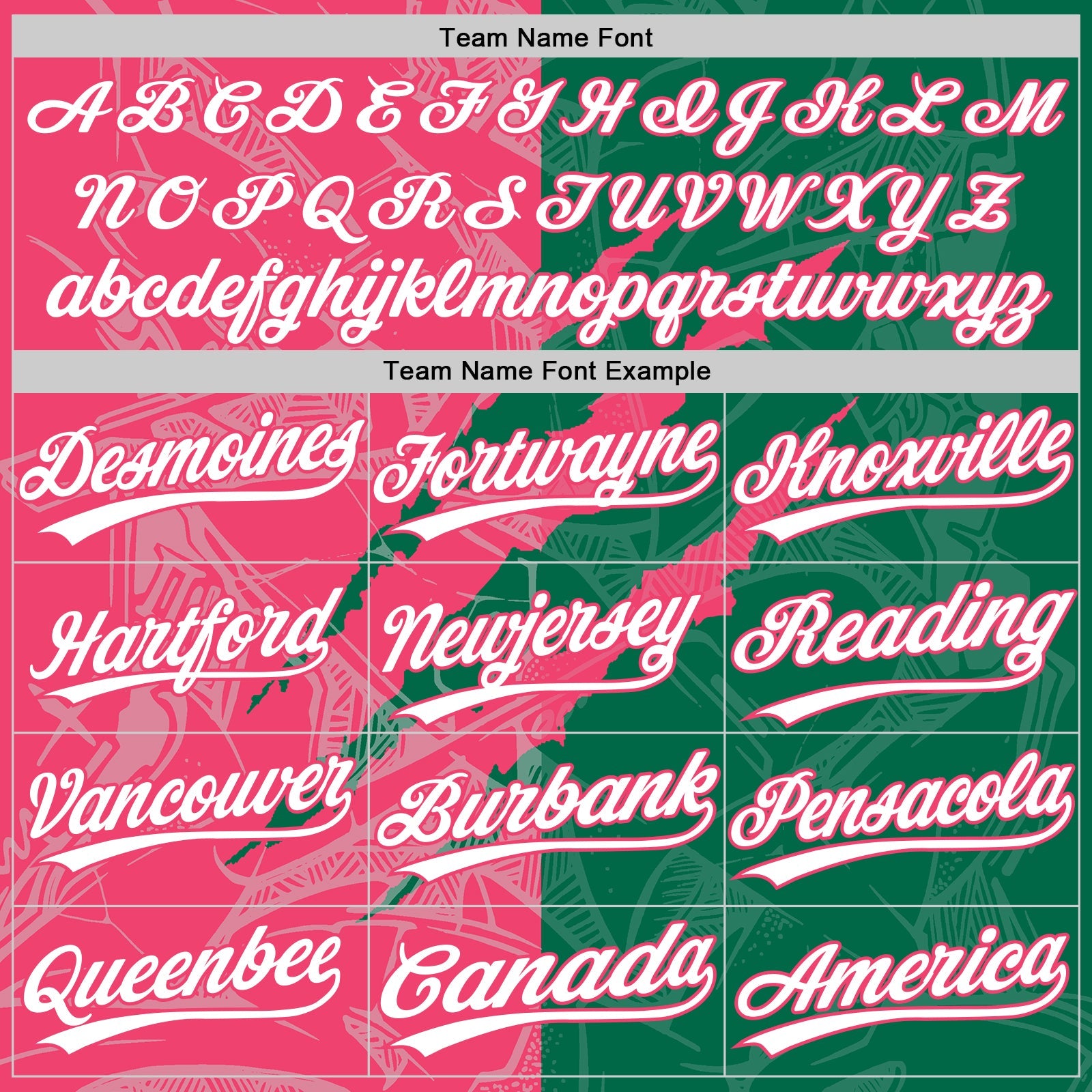 Custom Graffiti Pattern White Kelly Green-Neon Pink 3D Scratch Two-Button Unisex Softball Jersey view 4