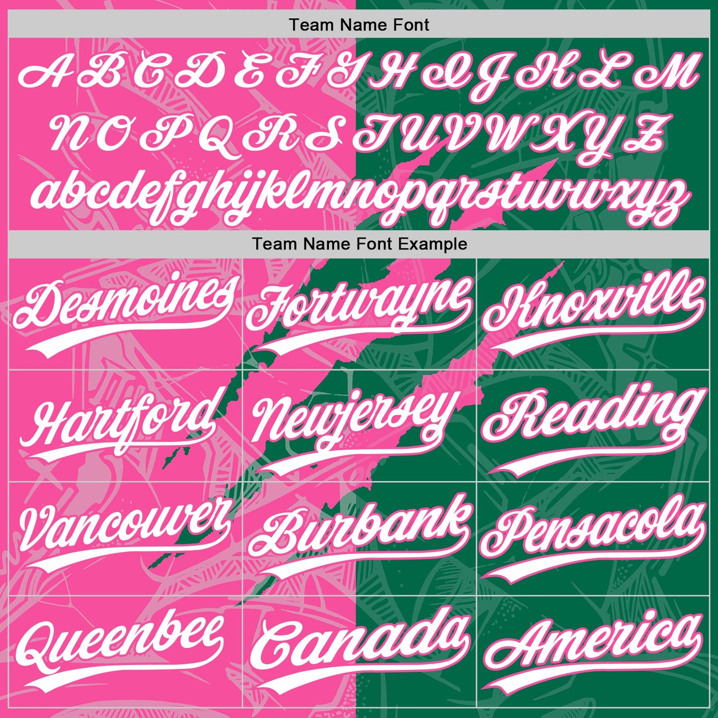 Custom Graffiti Pattern White Kelly Green-Pink 3D Scratch Two-Button Unisex Softball Jersey view 4