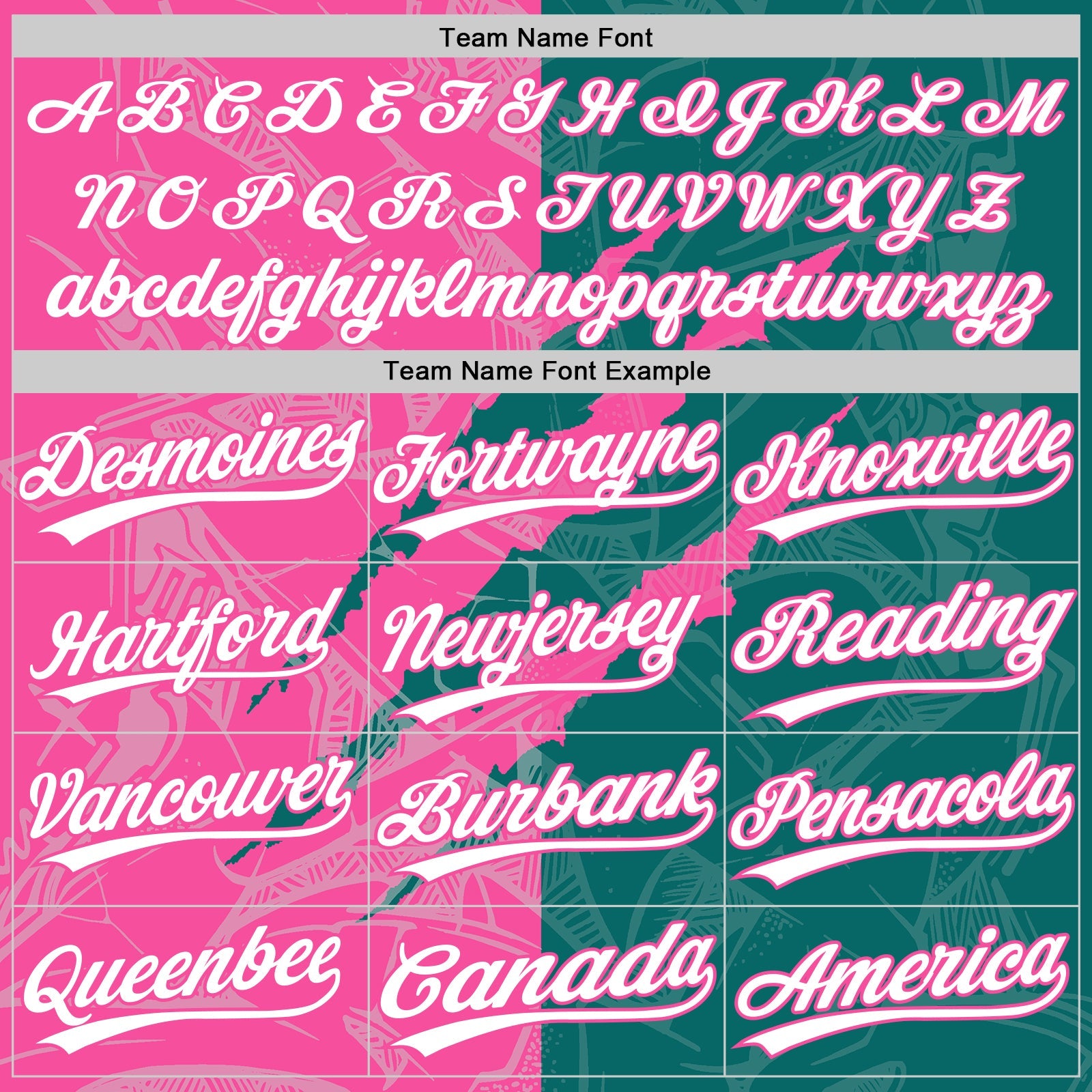 Custom Graffiti Pattern White Teal-Pink 3D Scratch Two-Button Unisex Softball Jersey view 4