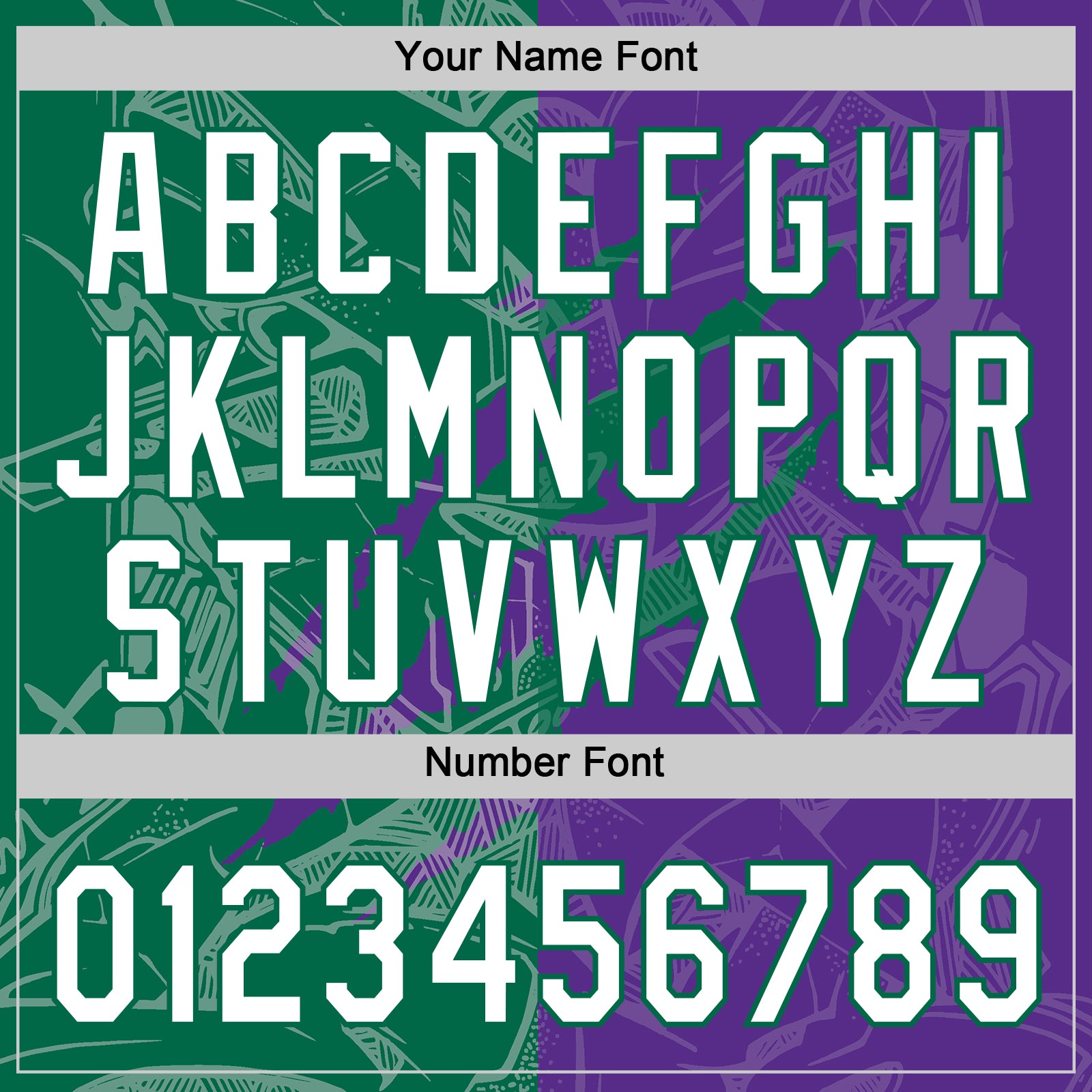 Custom Graffiti Pattern White Purple-Kelly Green 3D Scratch Two-Button Unisex Softball Jersey view 5