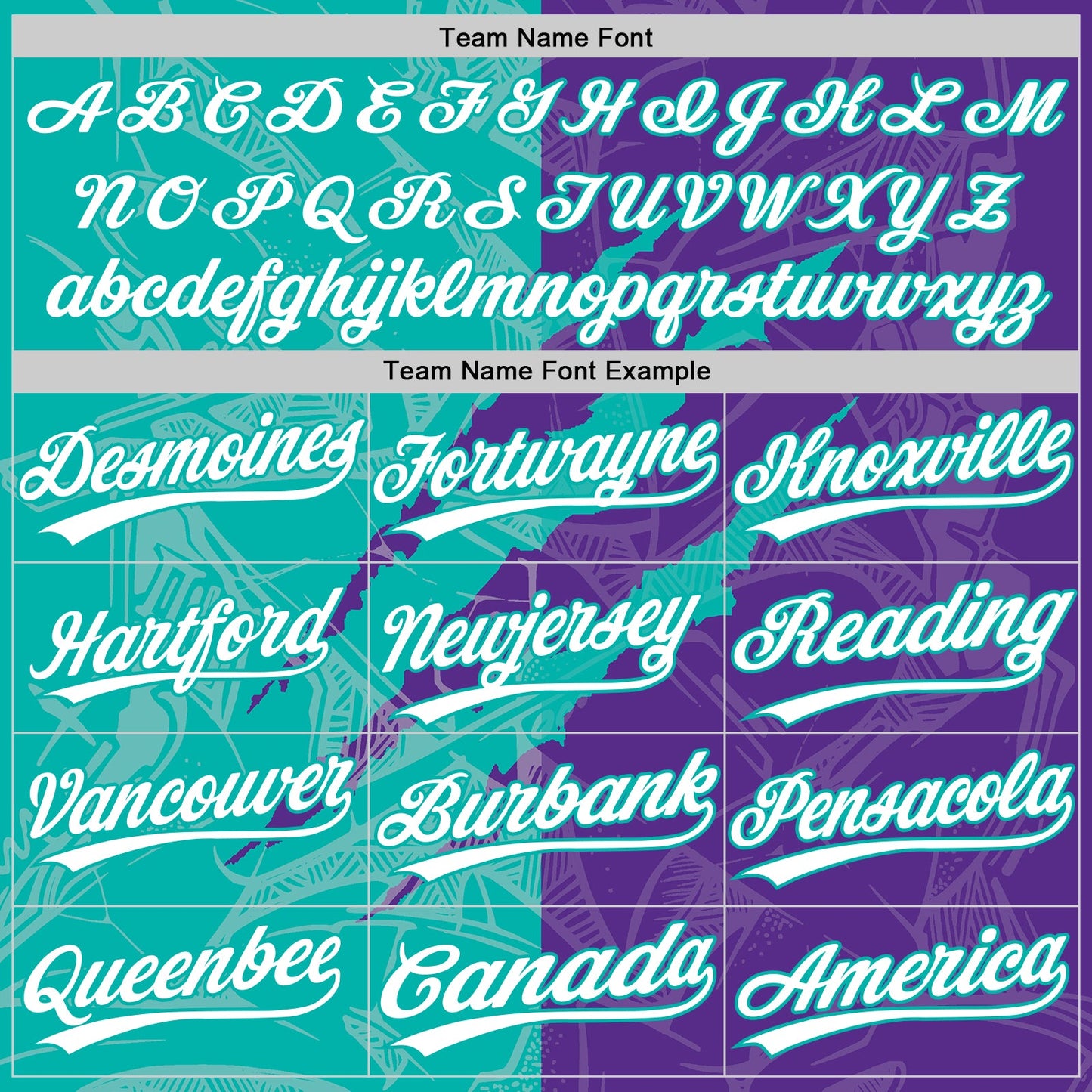 Custom Graffiti Pattern White Purple-Aqua 3D Scratch Two-Button Unisex Softball Jersey view 4
