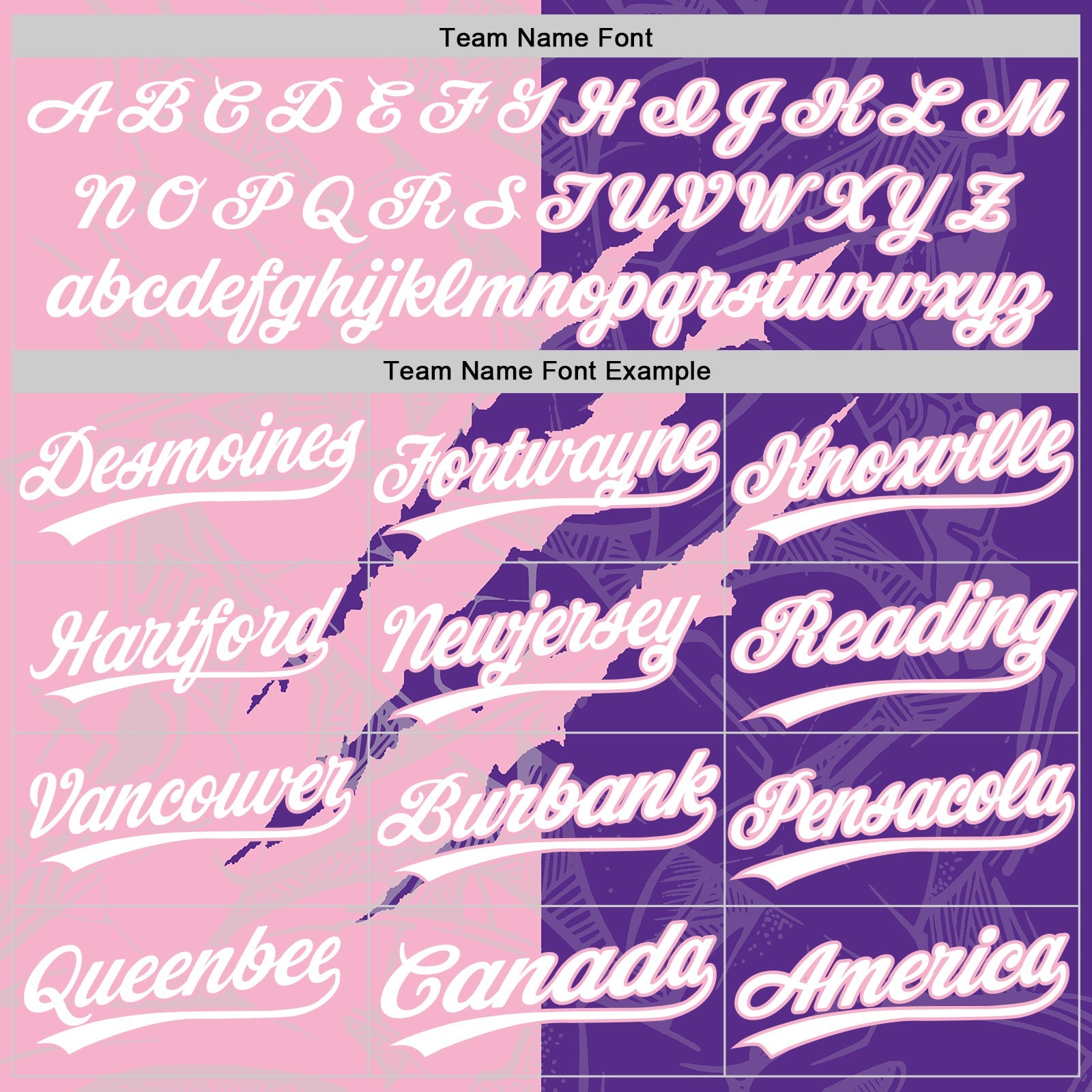 Custom Graffiti Pattern White Purple-Light Pink 3D Scratch Two-Button Unisex Softball Jersey view 4