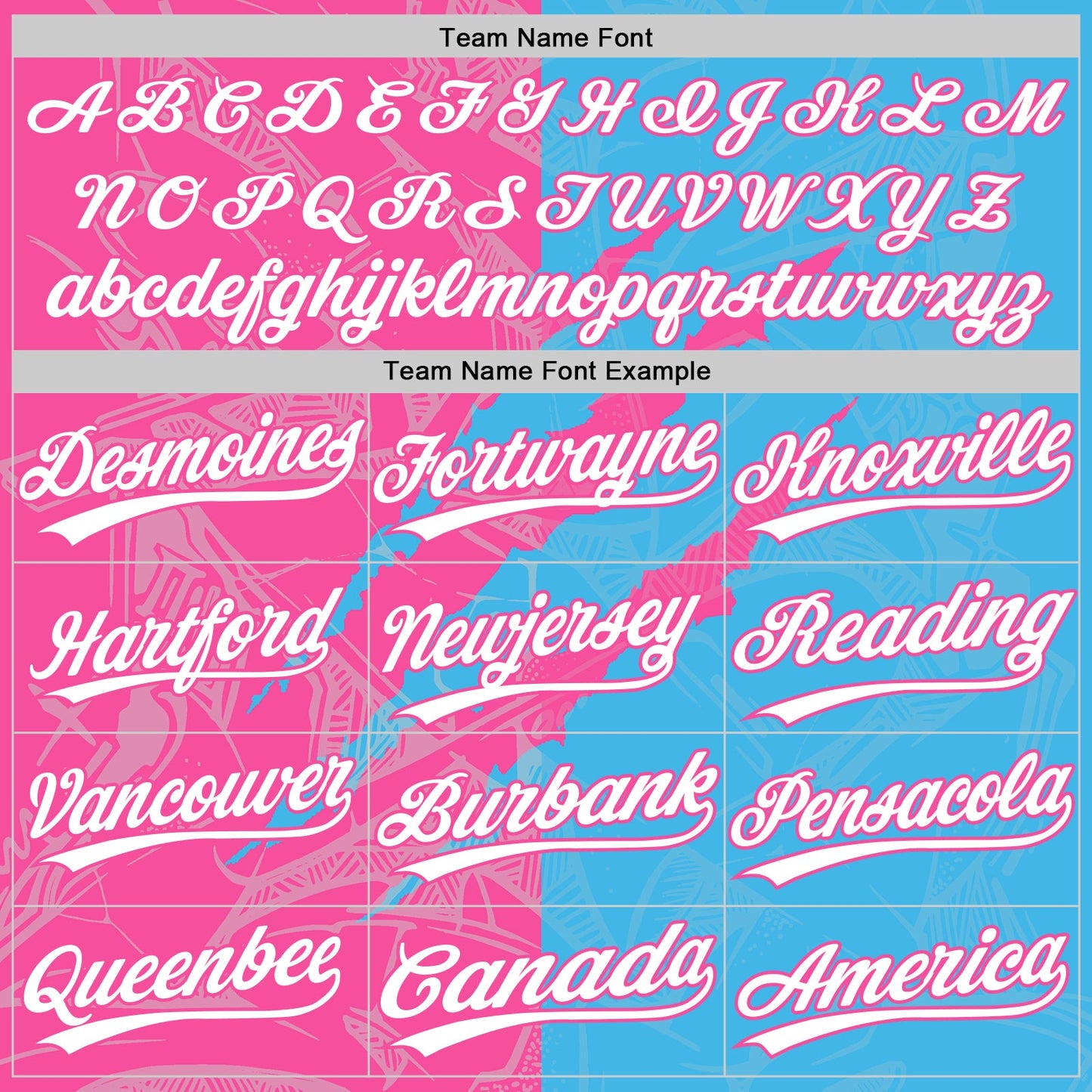 Custom Graffiti Pattern White Sky Blue-Pink 3D Scratch Two-Button Unisex Softball Jersey view 4