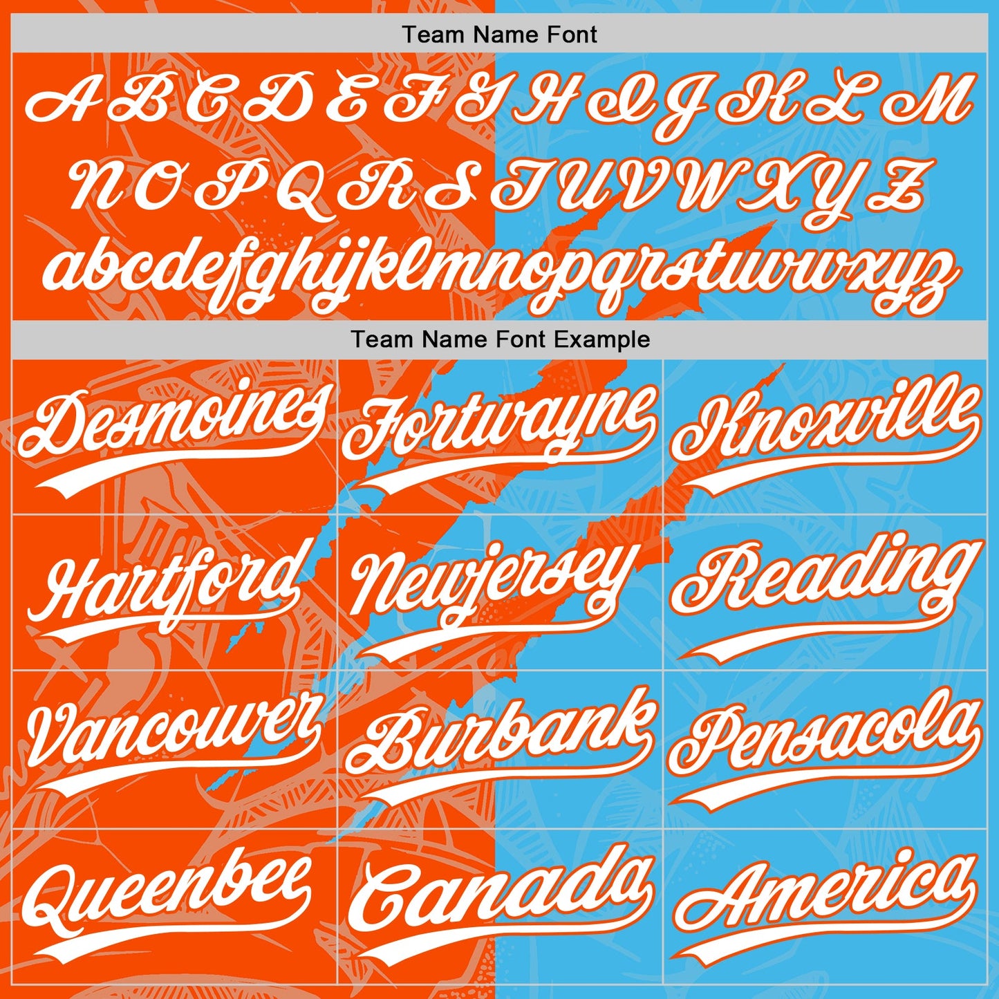 Custom Graffiti Pattern White Sky Blue-Orange 3D Scratch Two-Button Unisex Softball Jersey view 4