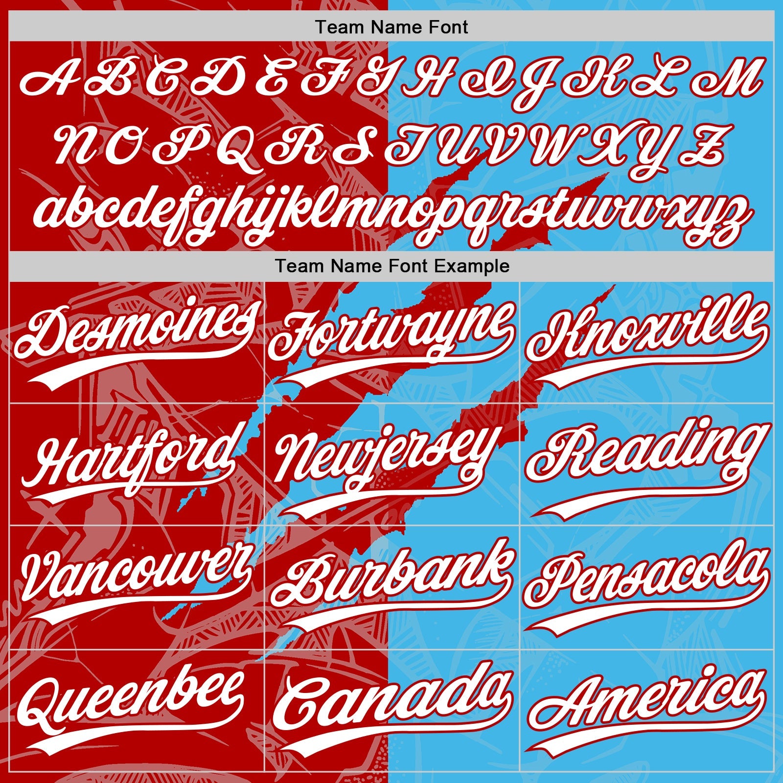 Custom Graffiti Pattern White Sky Blue-Red 3D Scratch Two-Button Unisex Softball Jersey view 4