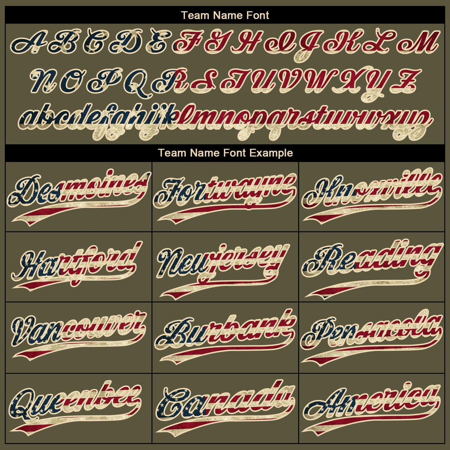 Custom Olive Vintage USA Flag-Cream Salute To Service Camo Raglan Sleeves Two-Button Unisex Softball Jersey view 4