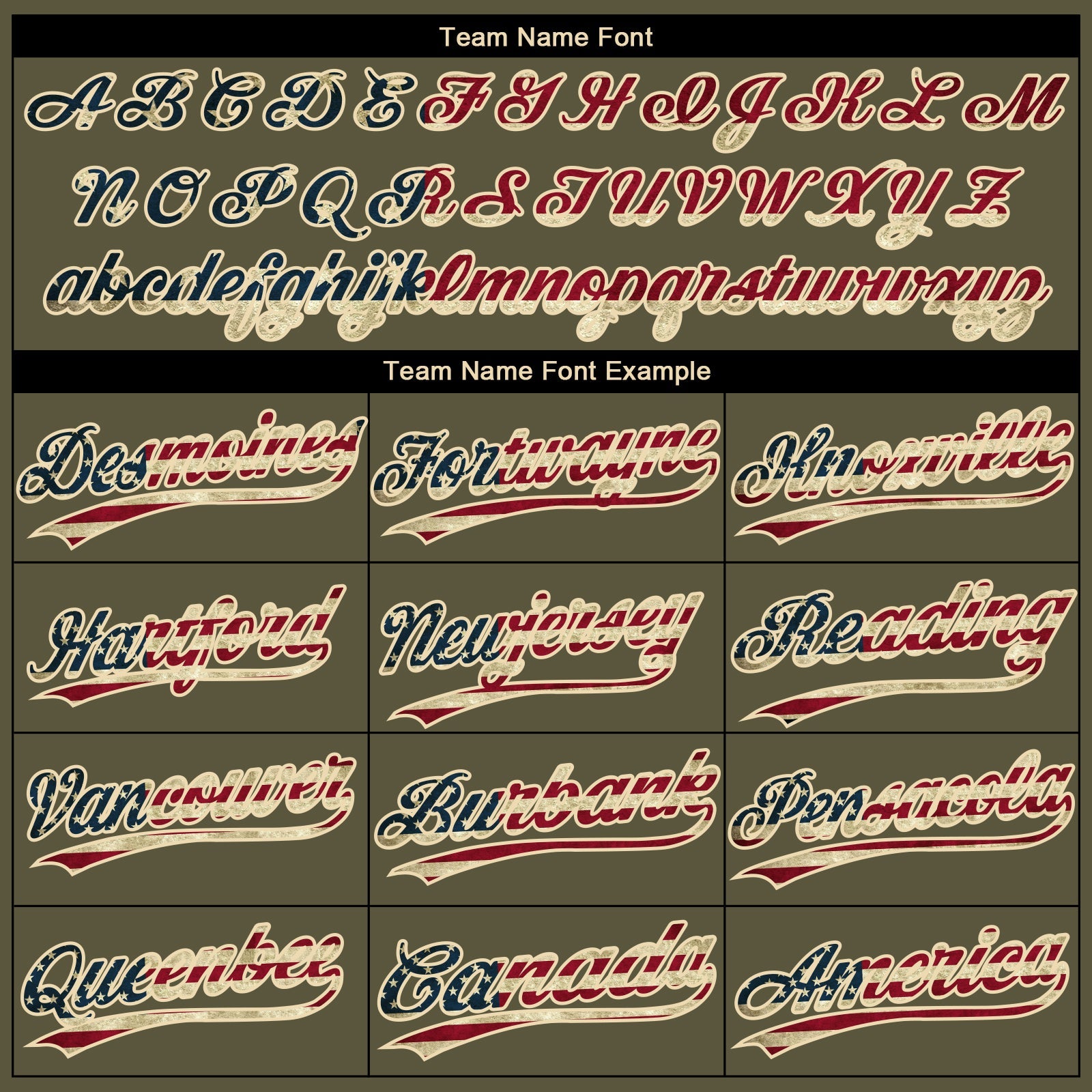 Custom Olive Vintage USA Flag-Cream Salute To Service Camo Raglan Sleeves Two-Button Unisex Softball Jersey view 4