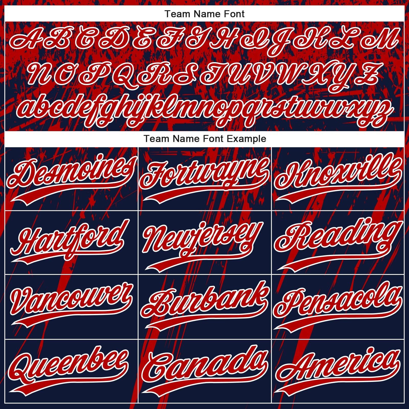 Custom Navy Red-White Distressed Scratch Brush Stroke Star Raglan Sleeves Two-Button Unisex Softball Jersey view 4