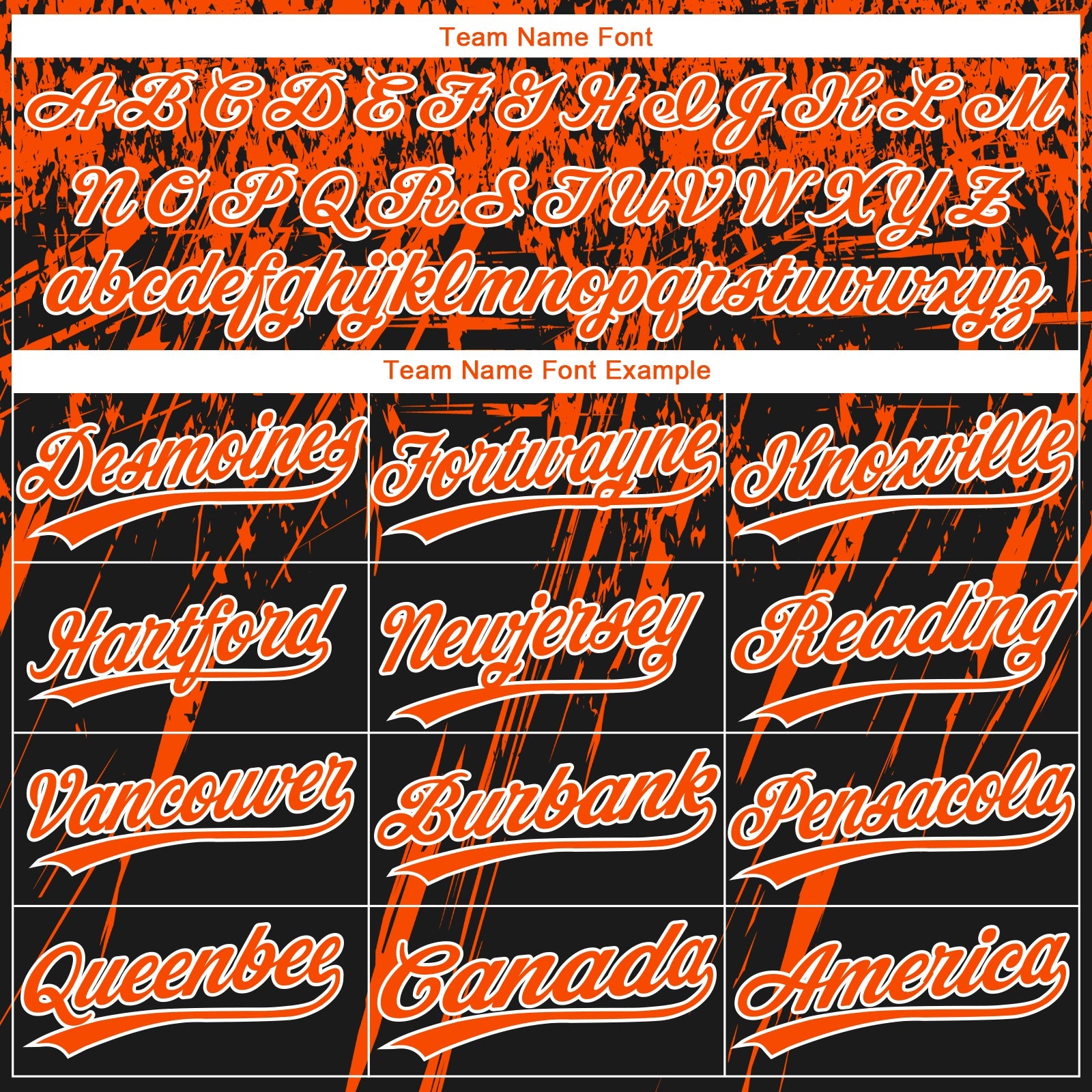 Custom Black Orange-White Distressed Scratch Brush Stroke Star Raglan Sleeves Two-Button Unisex Softball Jersey view 4