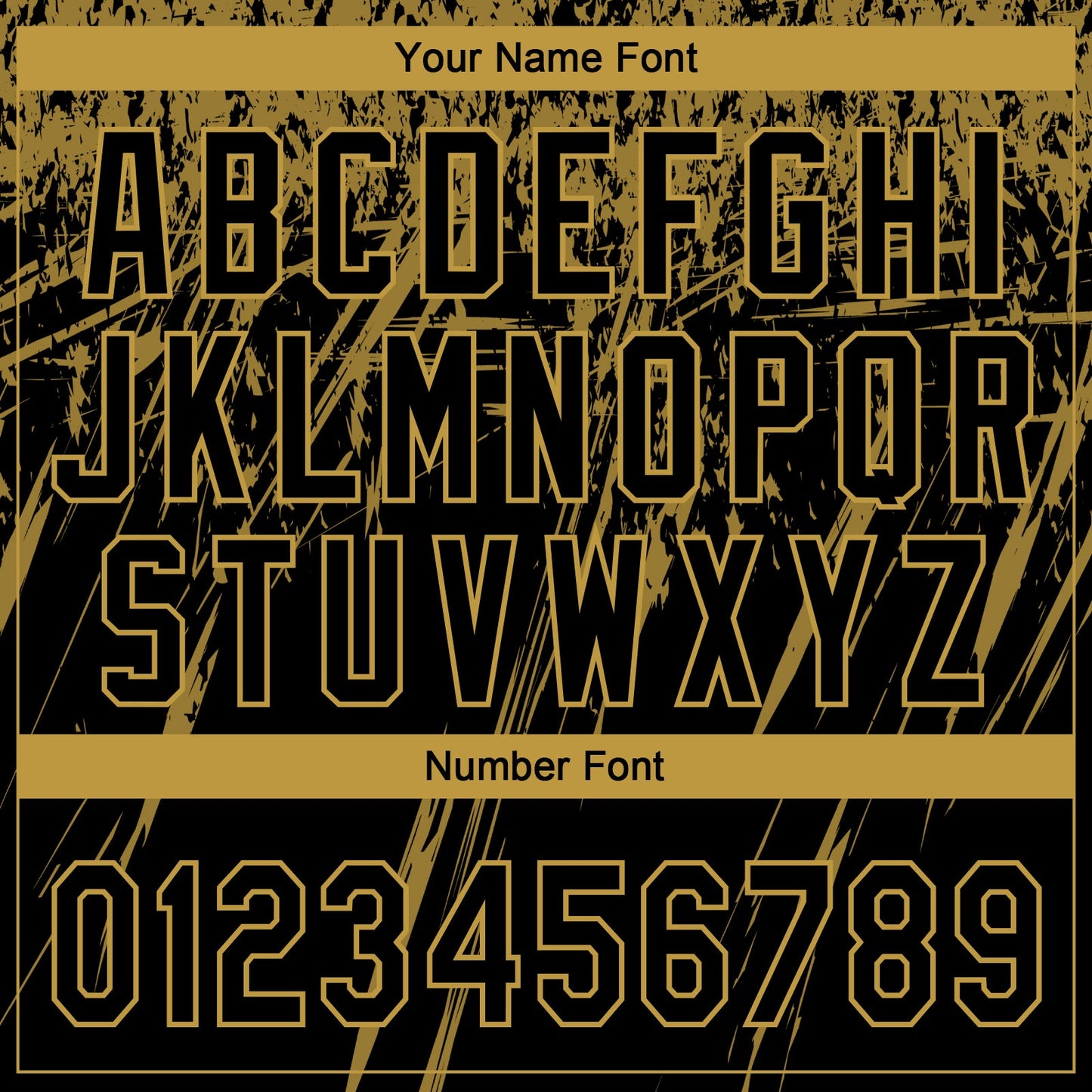 Custom Black Old Gold Distressed Scratch Brush Stroke Star Raglan Sleeves Two-Button Unisex Softball Jersey view 5