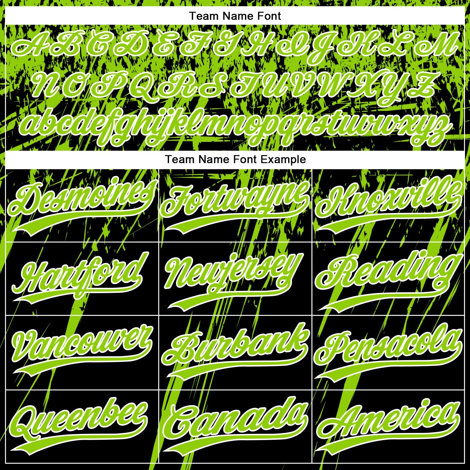 Custom Black Neon Green-White Distressed Scratch Brush Stroke Star Raglan Sleeves Two-Button Unisex Softball Jersey view 4