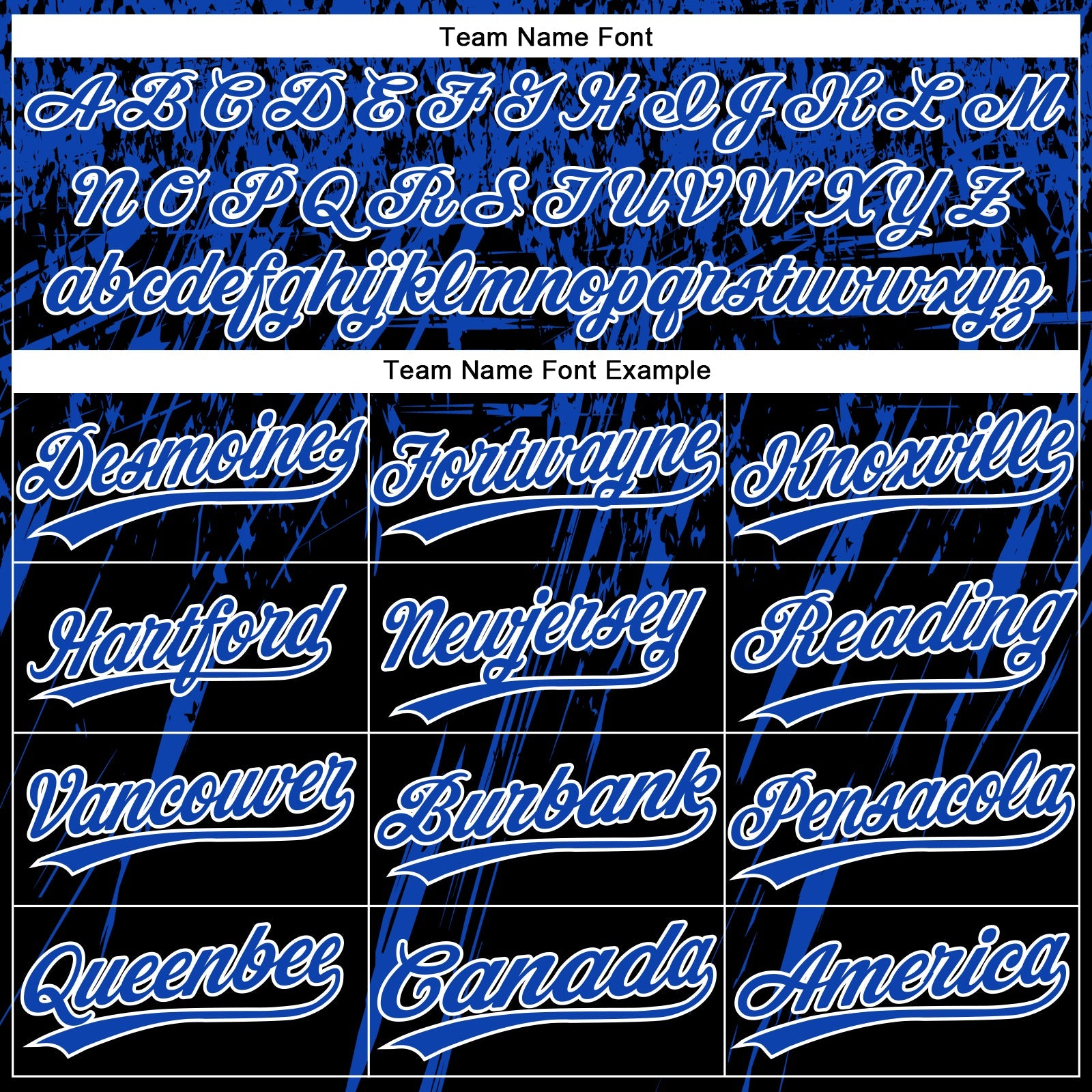 Custom Black Thunder Blue-White Distressed Scratch Brush Stroke Star Raglan Sleeves Two-Button Unisex Softball Jersey view 4
