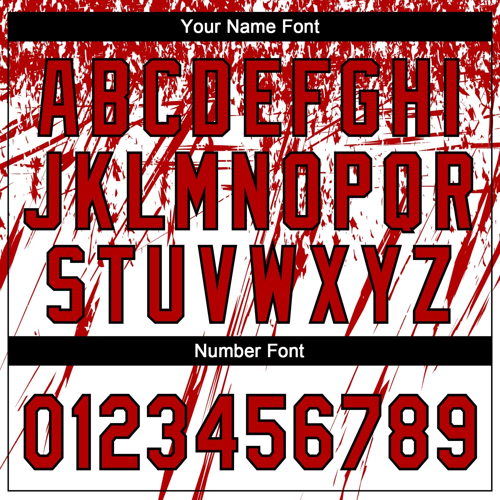 Custom White Red-Black Distressed Scratch Brush Stroke Star Raglan Sleeves Two-Button Unisex Softball Jersey view 5