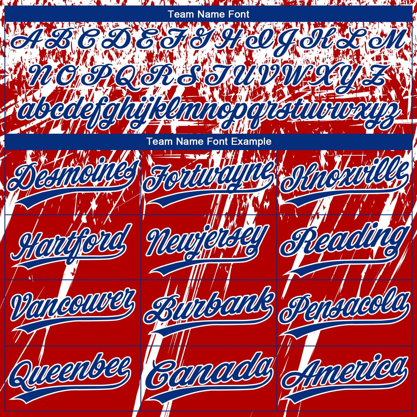 Custom Red Royal-White Distressed Scratch Brush Stroke Star Raglan Sleeves Two-Button Unisex Softball Jersey view 4