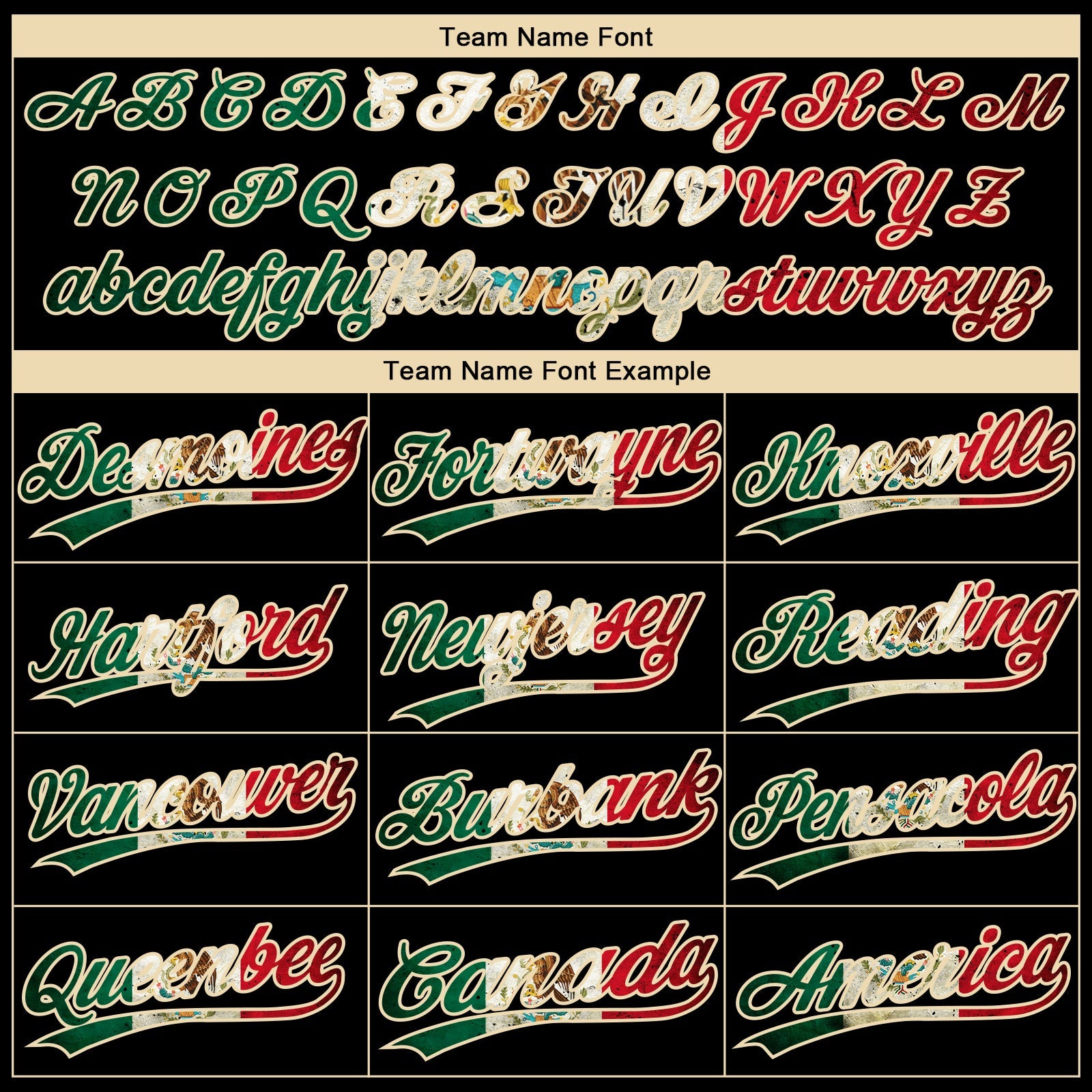 Custom Black Vintage Mexican Flag-Cream Mexico Two-Button Unisex Softball Jersey view 4