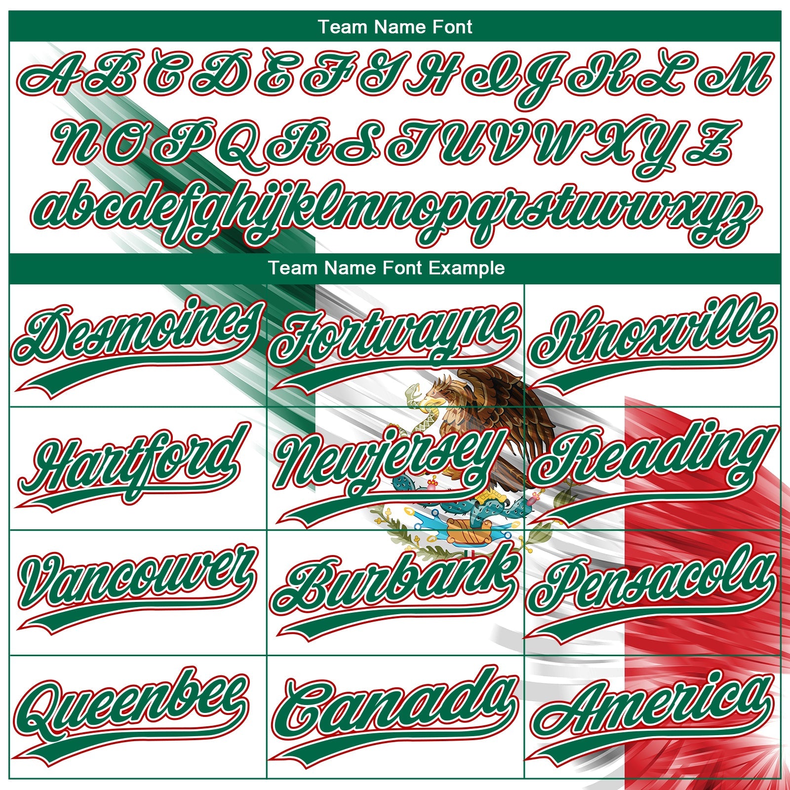 Custom White Kelly Green-Red The Abstract Wing With Mexican Flag Two-Button Unisex Softball Jersey view 4