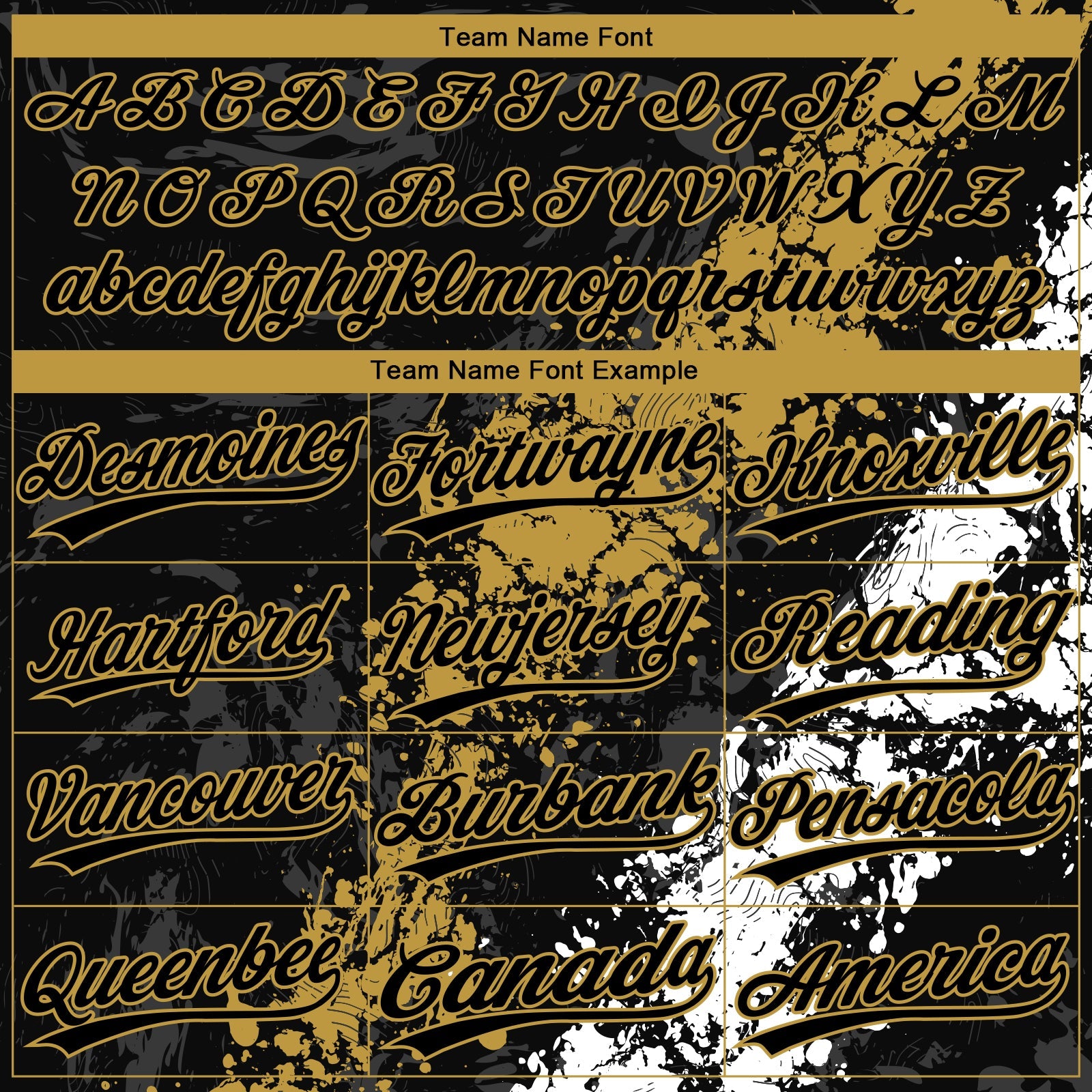 Custom Black Old Gold-White Dripping Splatter Cracked Texture Two-Button Unisex Softball Jersey view 4