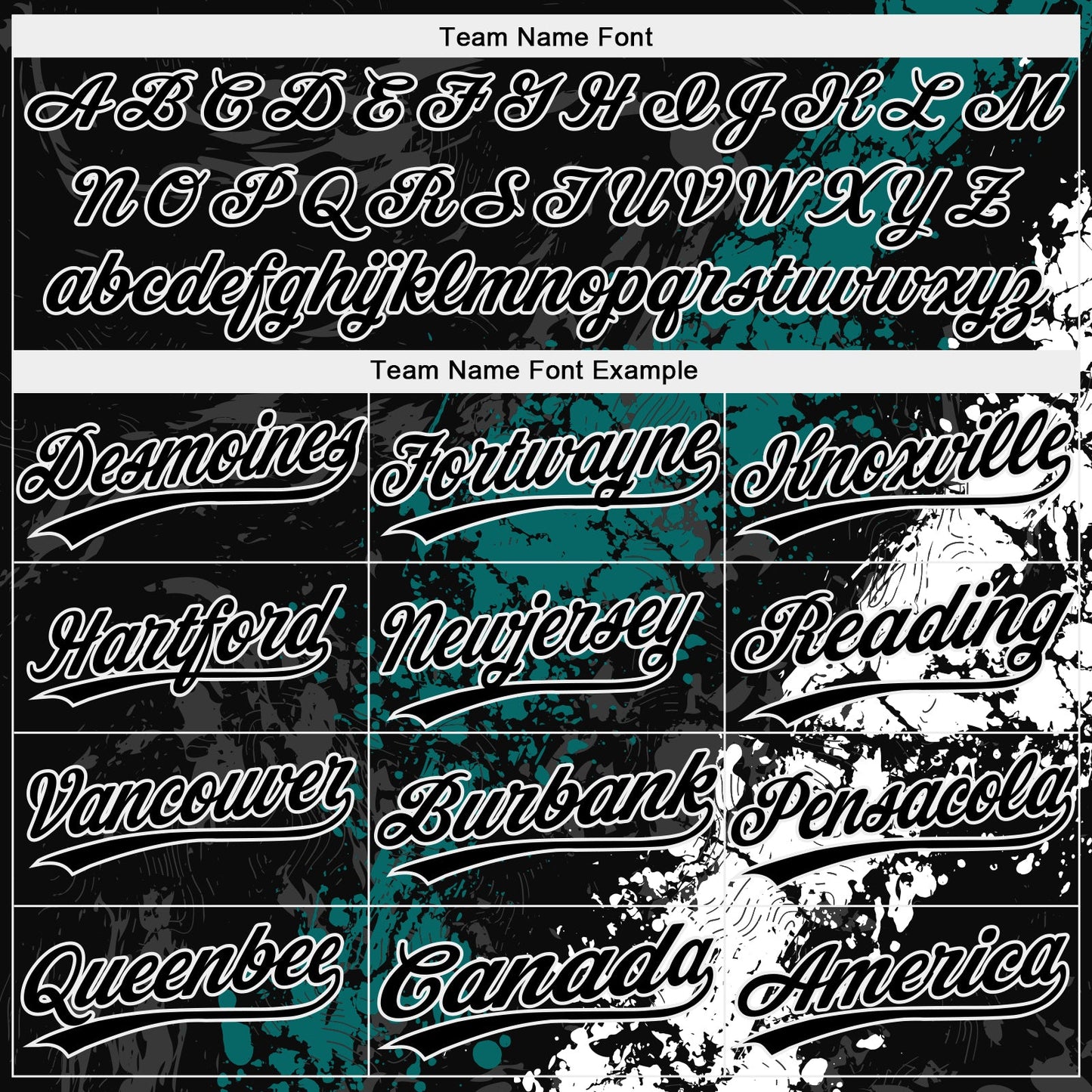 Custom Black Teal-White Dripping Splatter Cracked Texture Two-Button Unisex Softball Jersey view 4