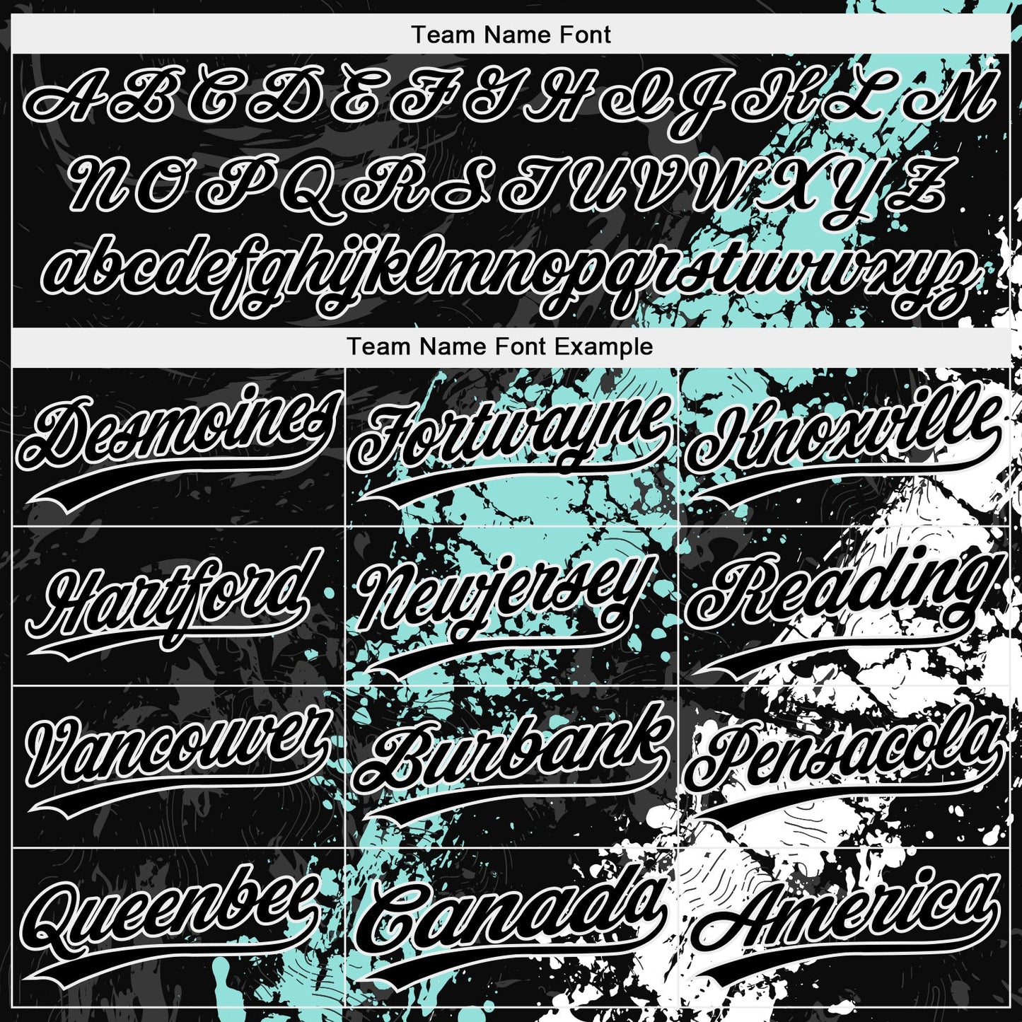Custom Black Ice Blue-White Dripping Splatter Cracked Texture Two-Button Unisex Softball Jersey view 4