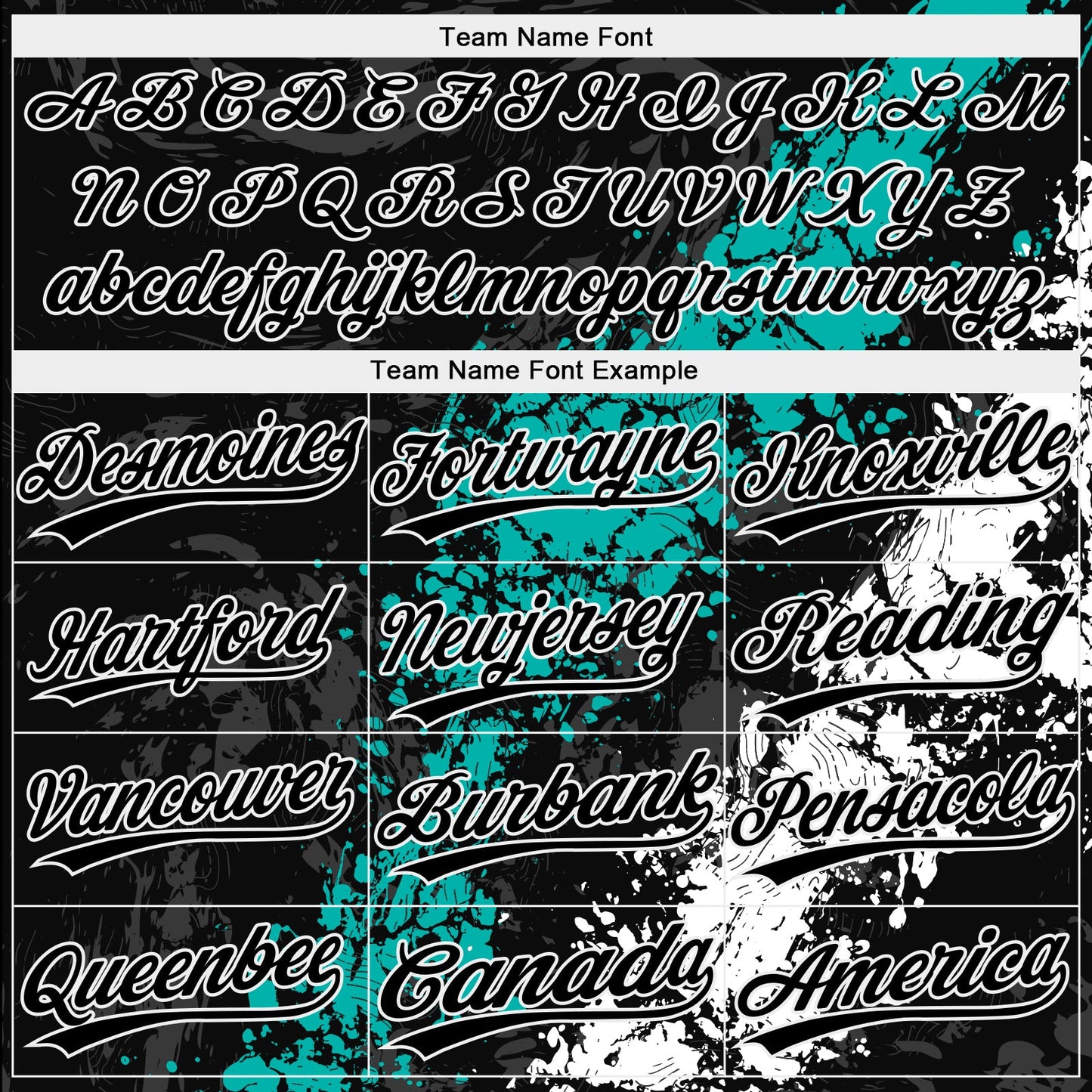 Custom Black Aqua-White Dripping Splatter Cracked Texture Two-Button Unisex Softball Jersey view 4