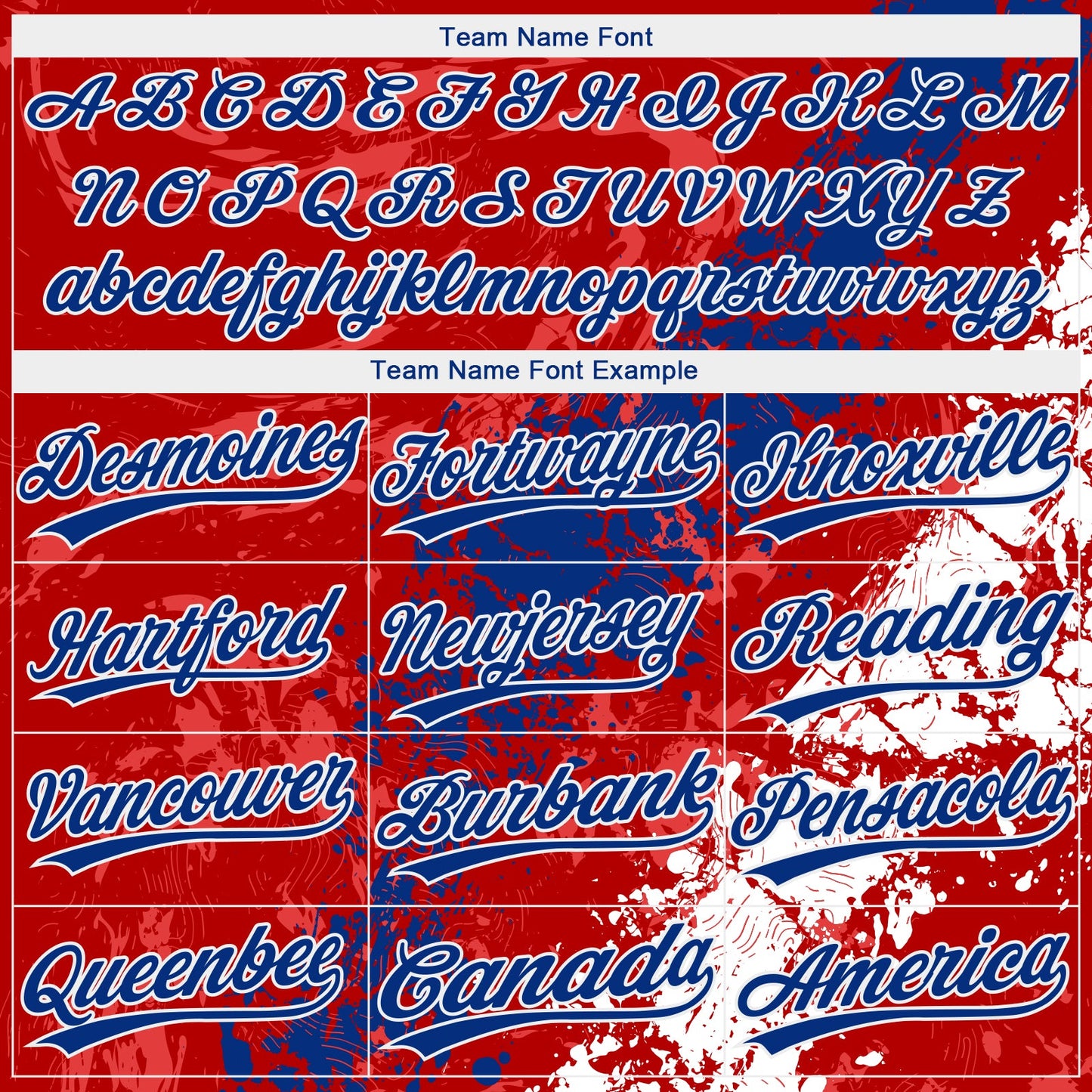 Custom Red Royal-White Dripping Splatter Cracked Texture Two-Button Unisex Softball Jersey view 4