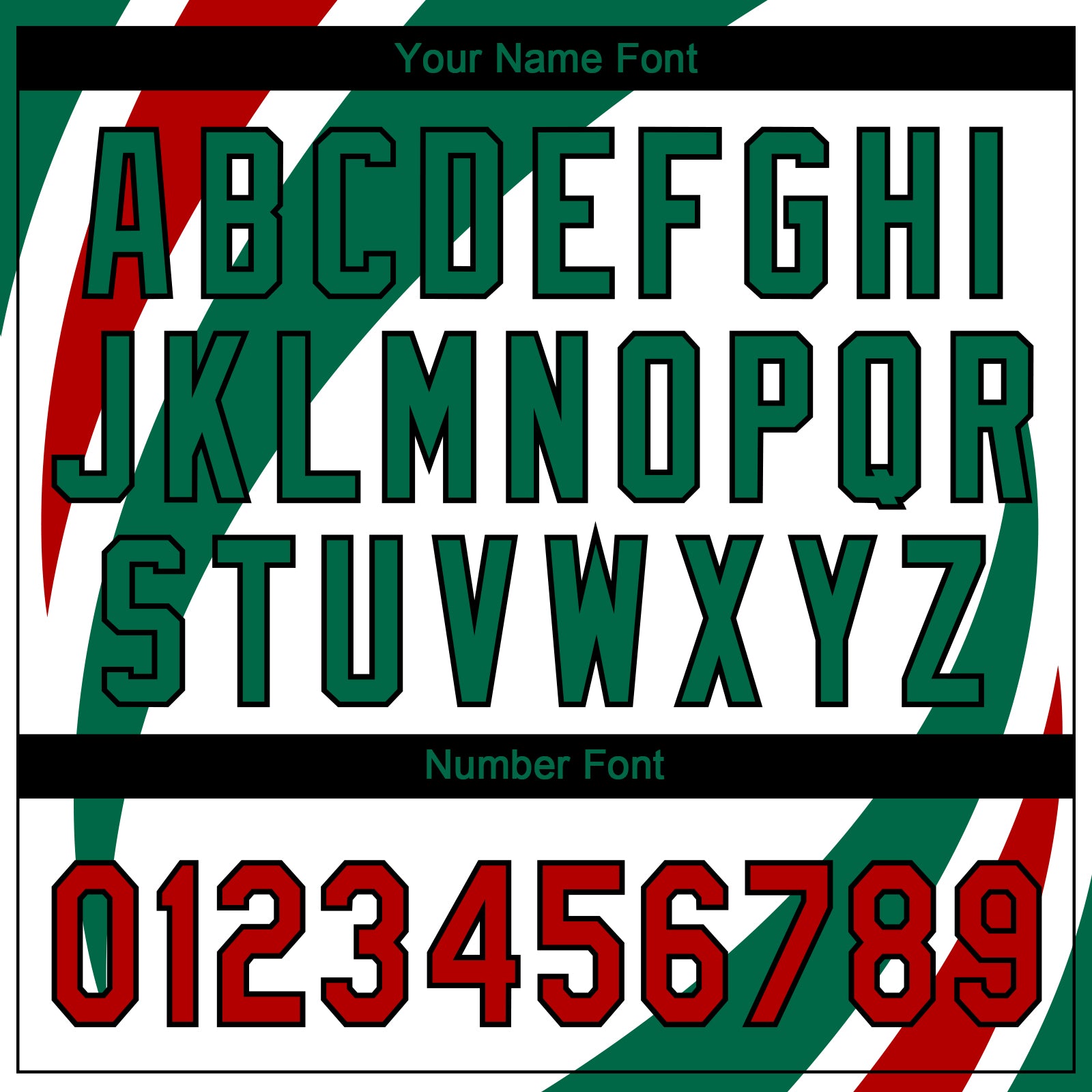 Custom White Red Kelly Green-Black Mexico Two-Button Unisex Softball Jersey view 5